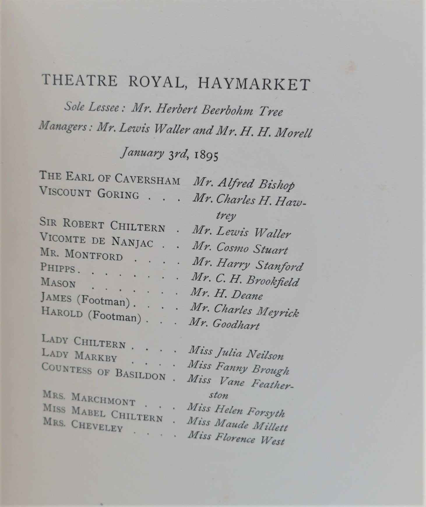 An Ideal Husband. First Edition (1899) - Image 3