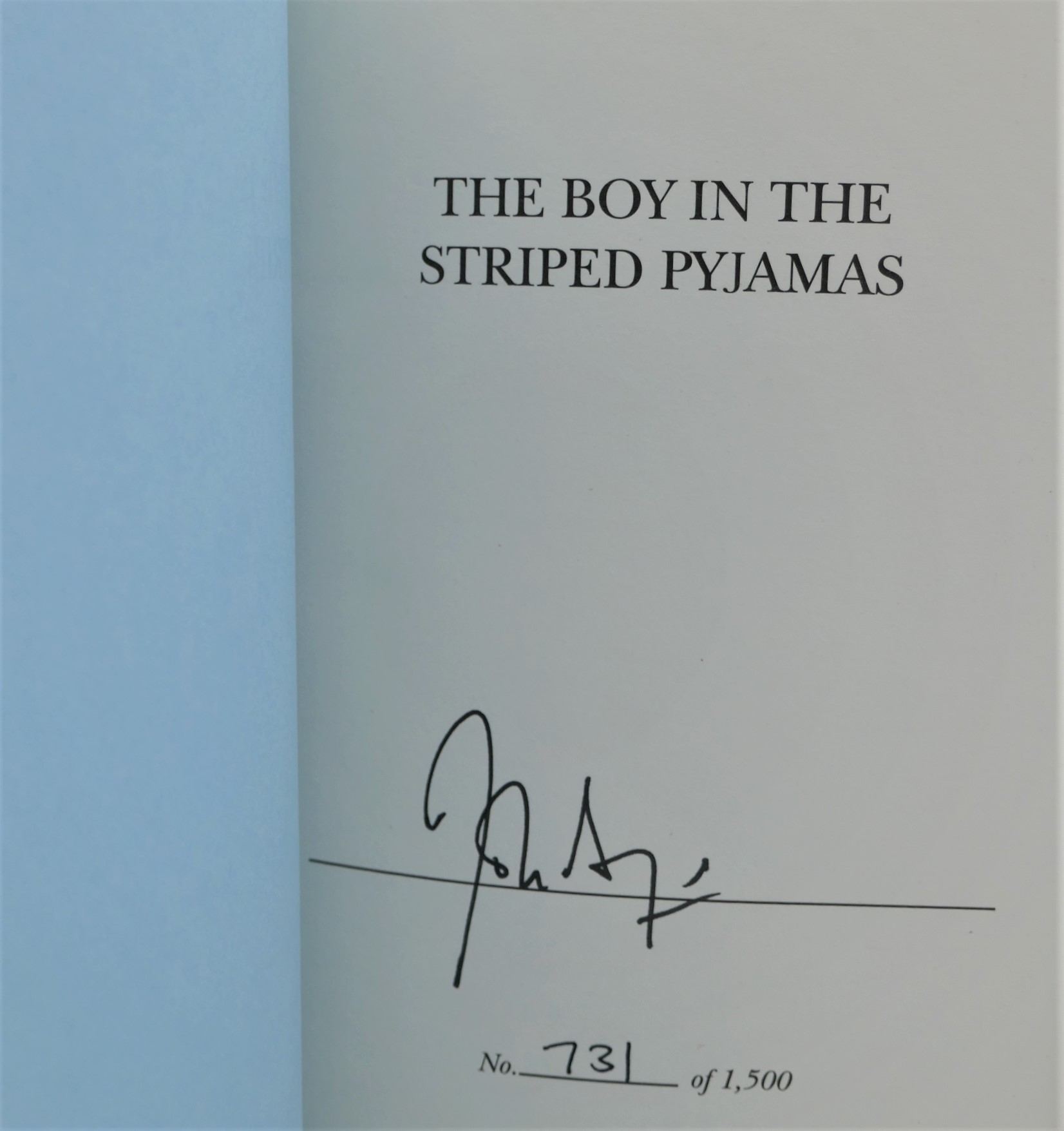 The Boy in the Striped Pyjamas. Limited Signed Issue (2008) - Image 2