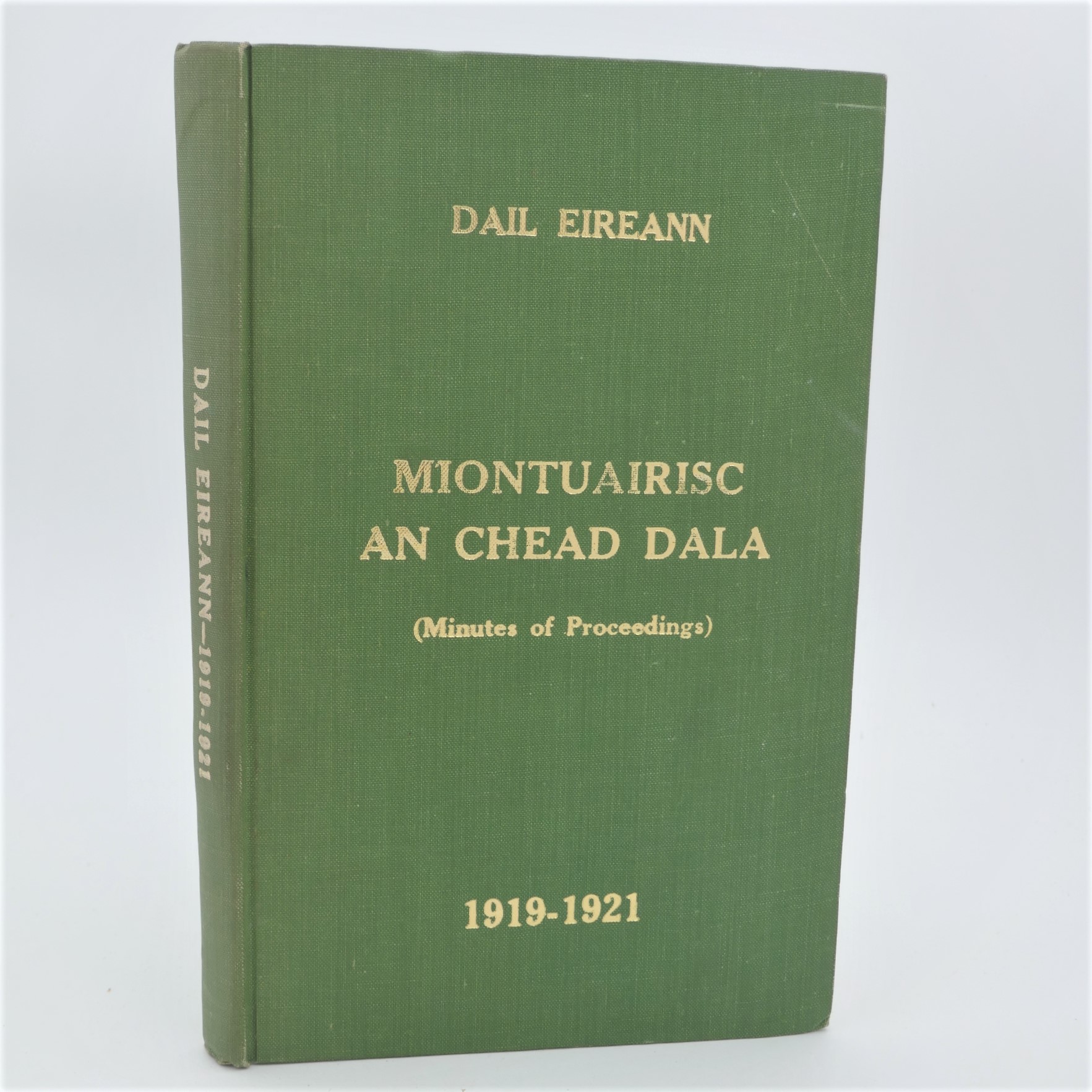 Minutes of Proceedings of the First Dáil. Three Volumes (1919-1922) - Image 2
