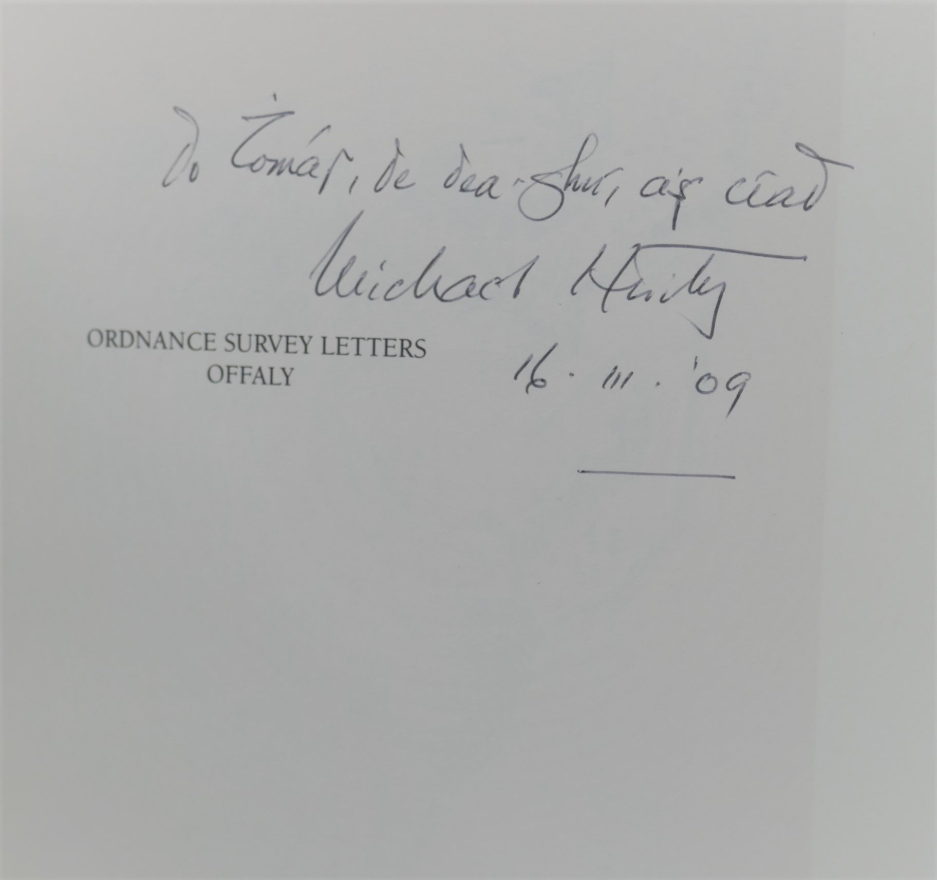 Ordnance Survey Letters Offaly (2008) - Image 2