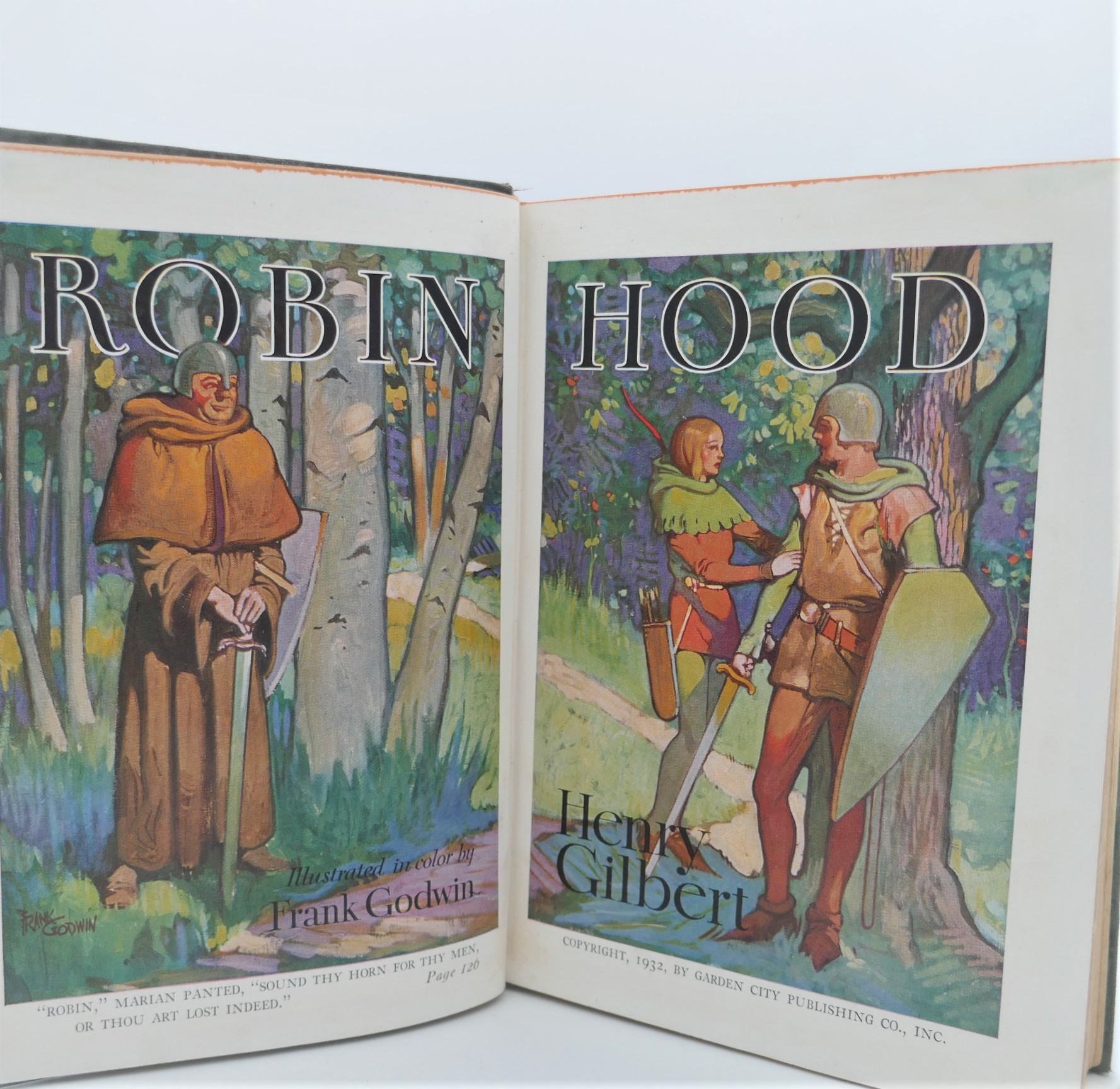 Robin Hood. Illustrated by Frank Godwin (1932) - Image 4