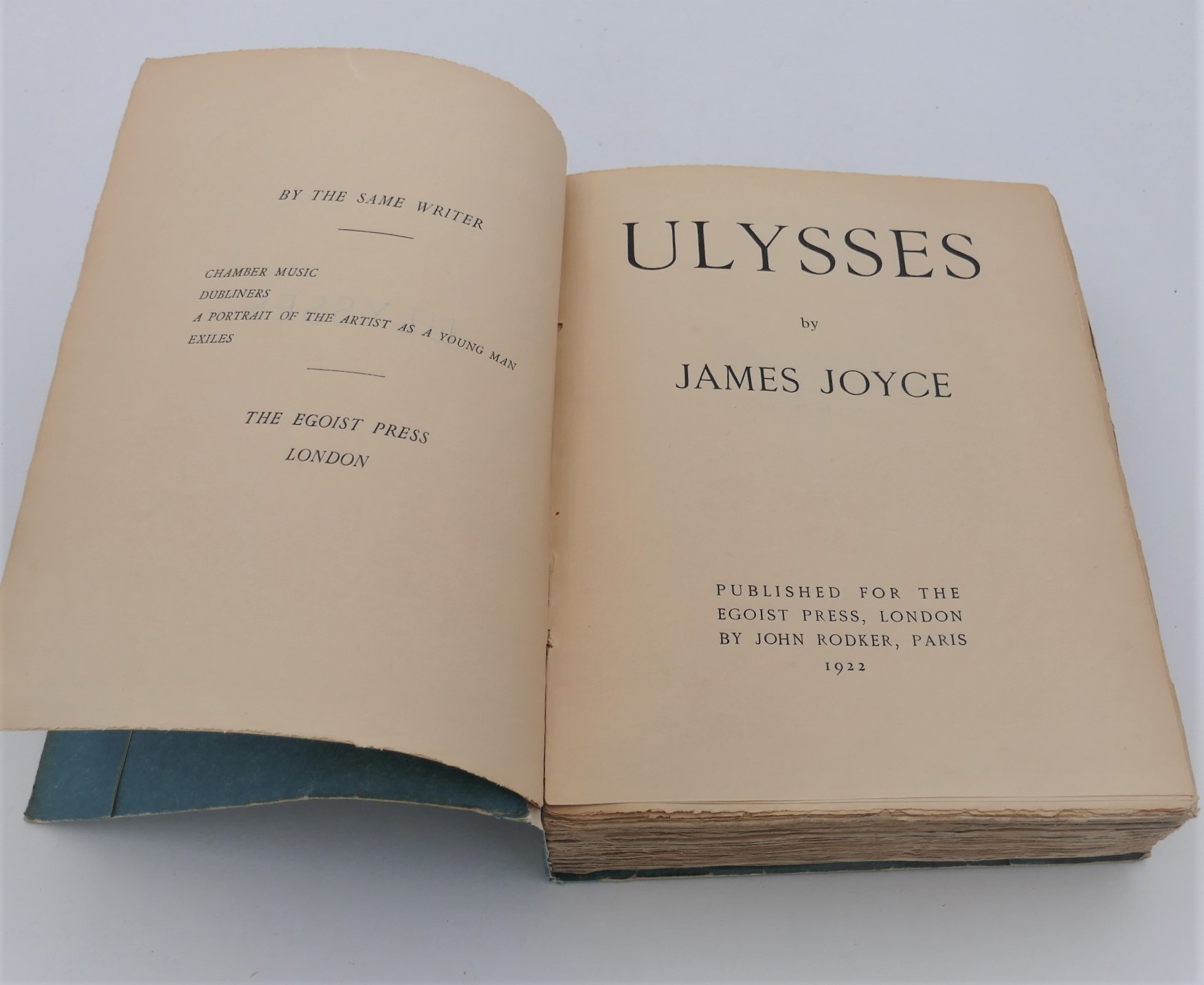 Ulysses. Second Edition (Paris 1922) - Image 8
