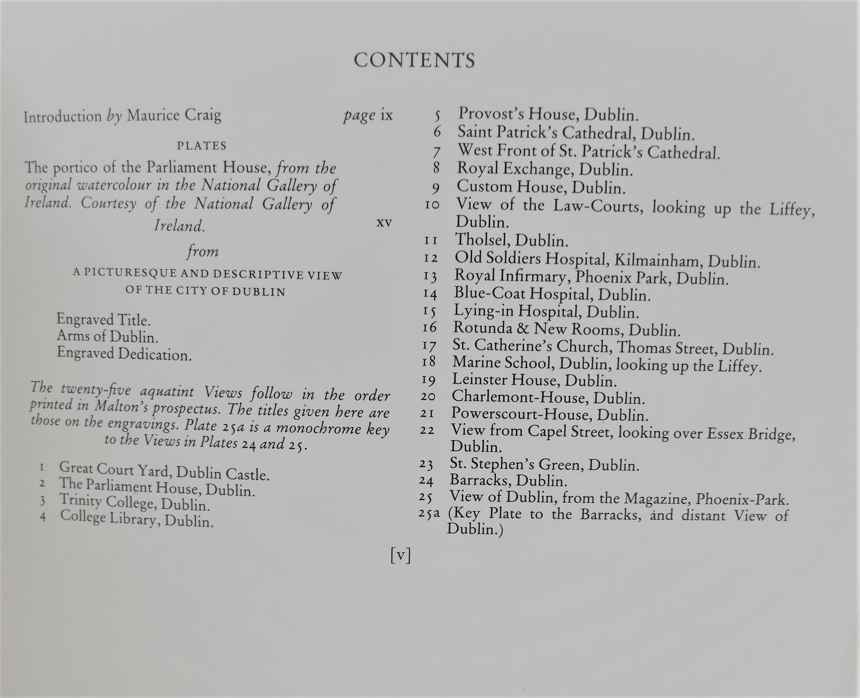 Dublin Views in Colour. Introduction by Maurice Craig (1981) - Image 3