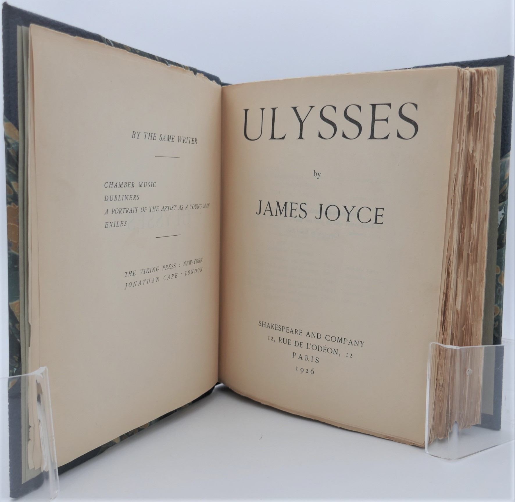 Ulysses. Eighth Printing. Shakespeare & Co. (1926) - Image 3