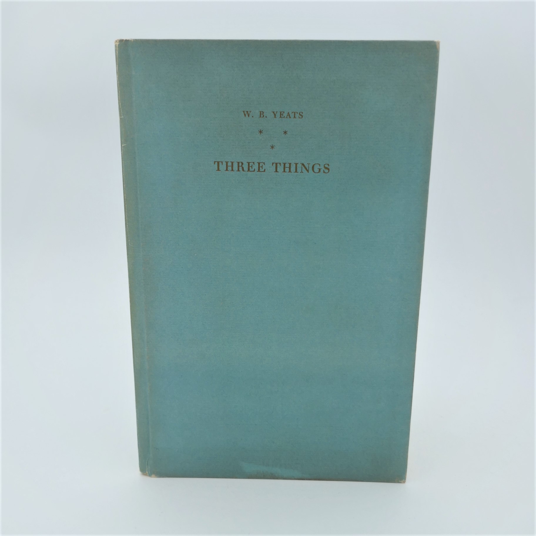 Three Things. Limited Signed Edition (1929)