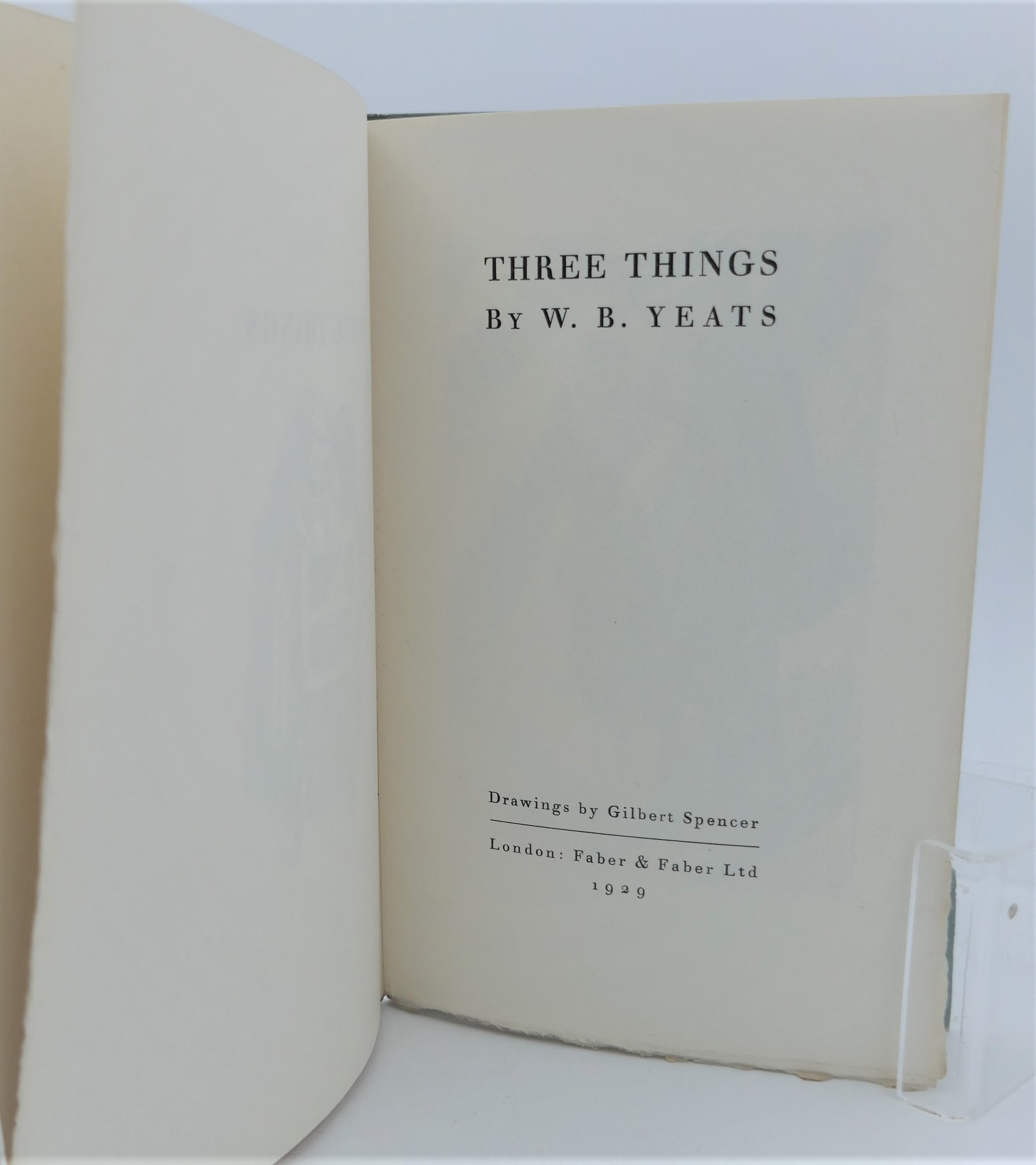Three Things. Limited Signed Edition (1929) - Image 3