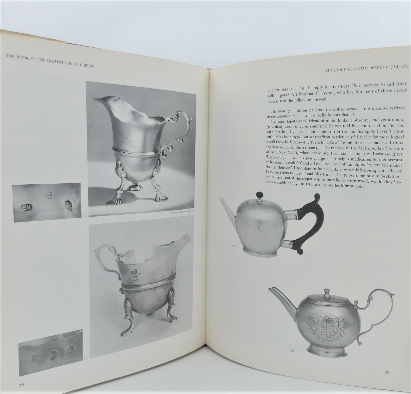 Irish Georgian Silver. Signed by the Author (1972) - Image 3