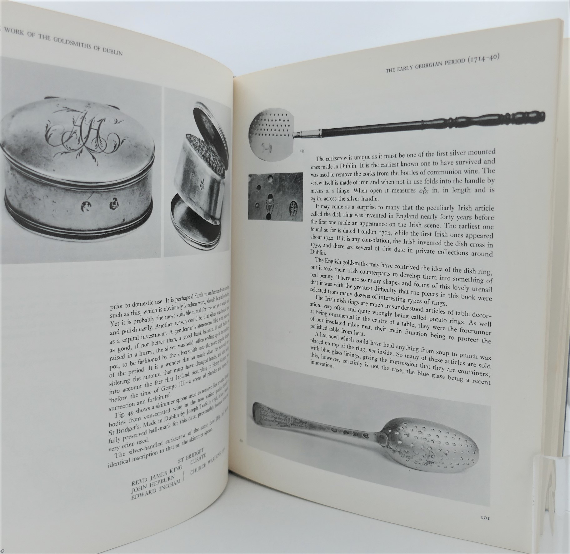 Irish Georgian Silver. Signed by the Author (1972) - Image 4