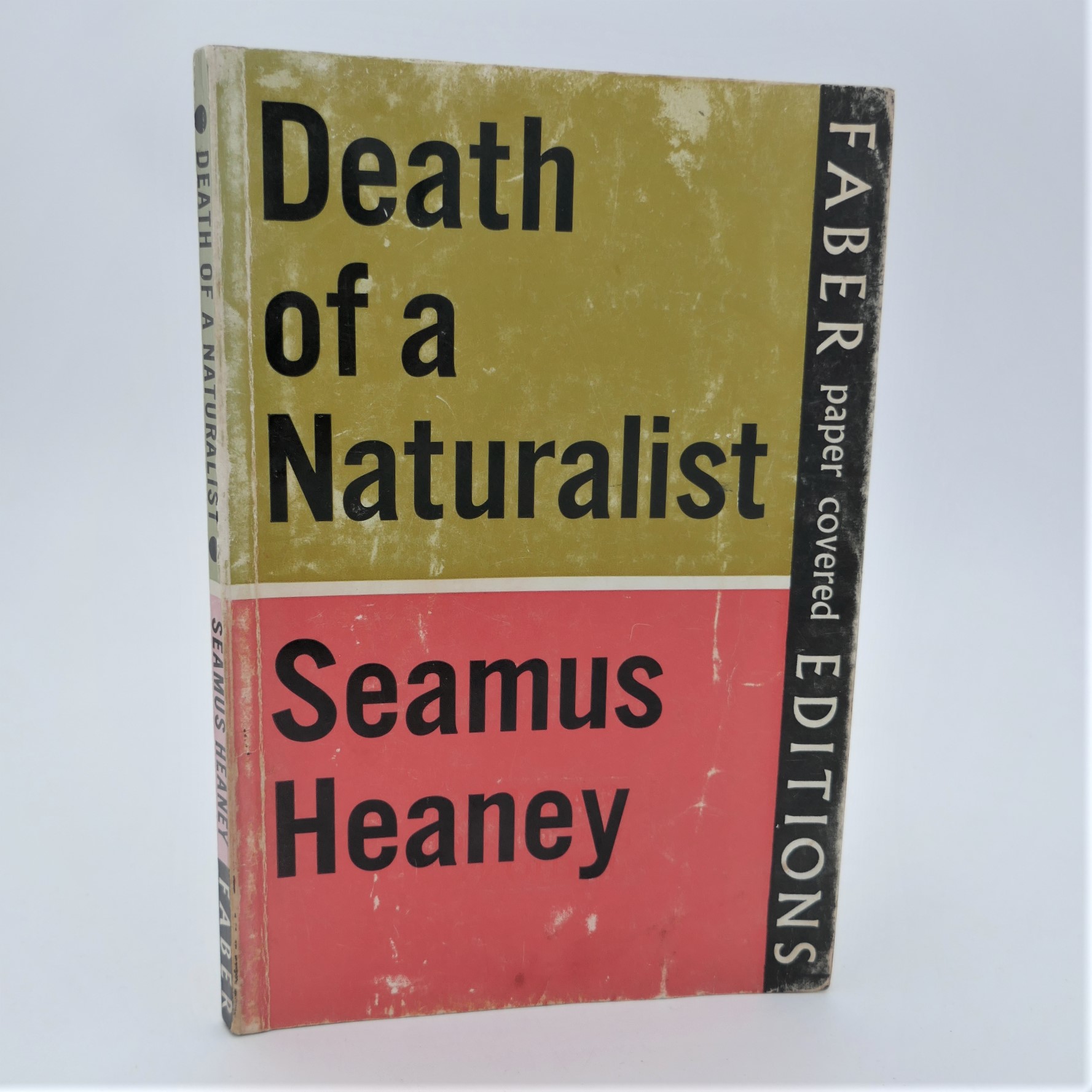 Death of a Naturalist. First Edition In Paperback. Signed Copy (1969)