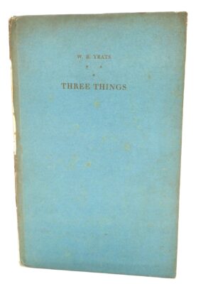 Three Things. Limited Signed Edition (1929)
