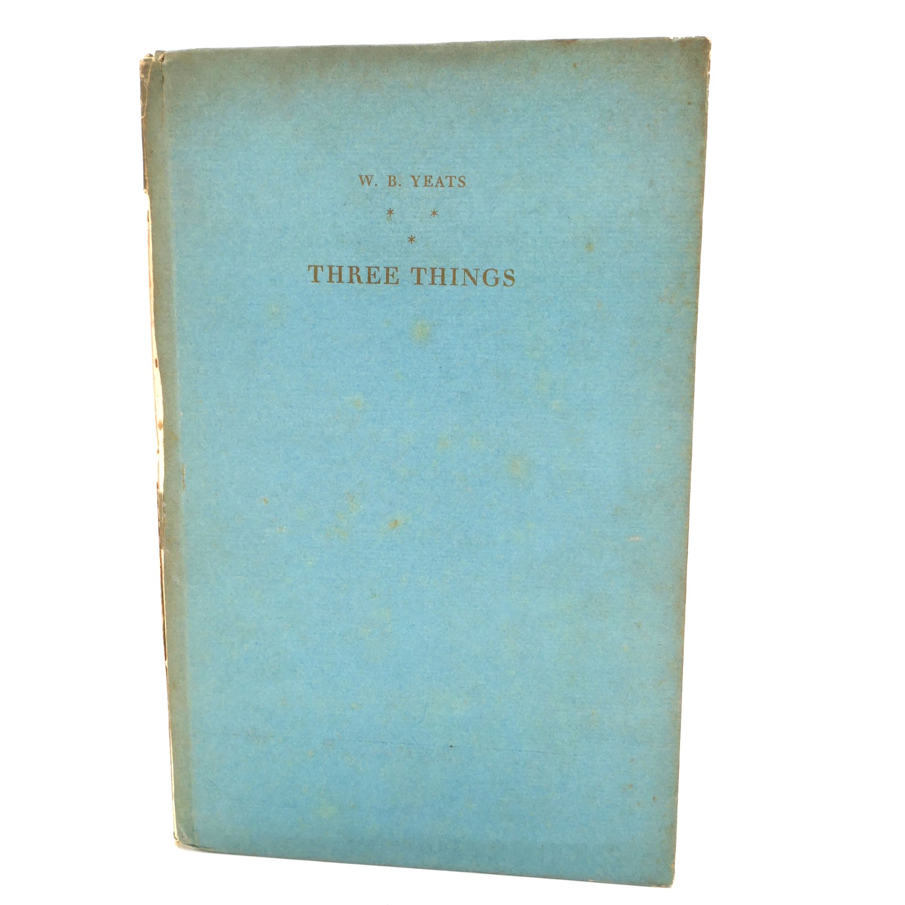 Three Things. Limited Signed Edition (1929)