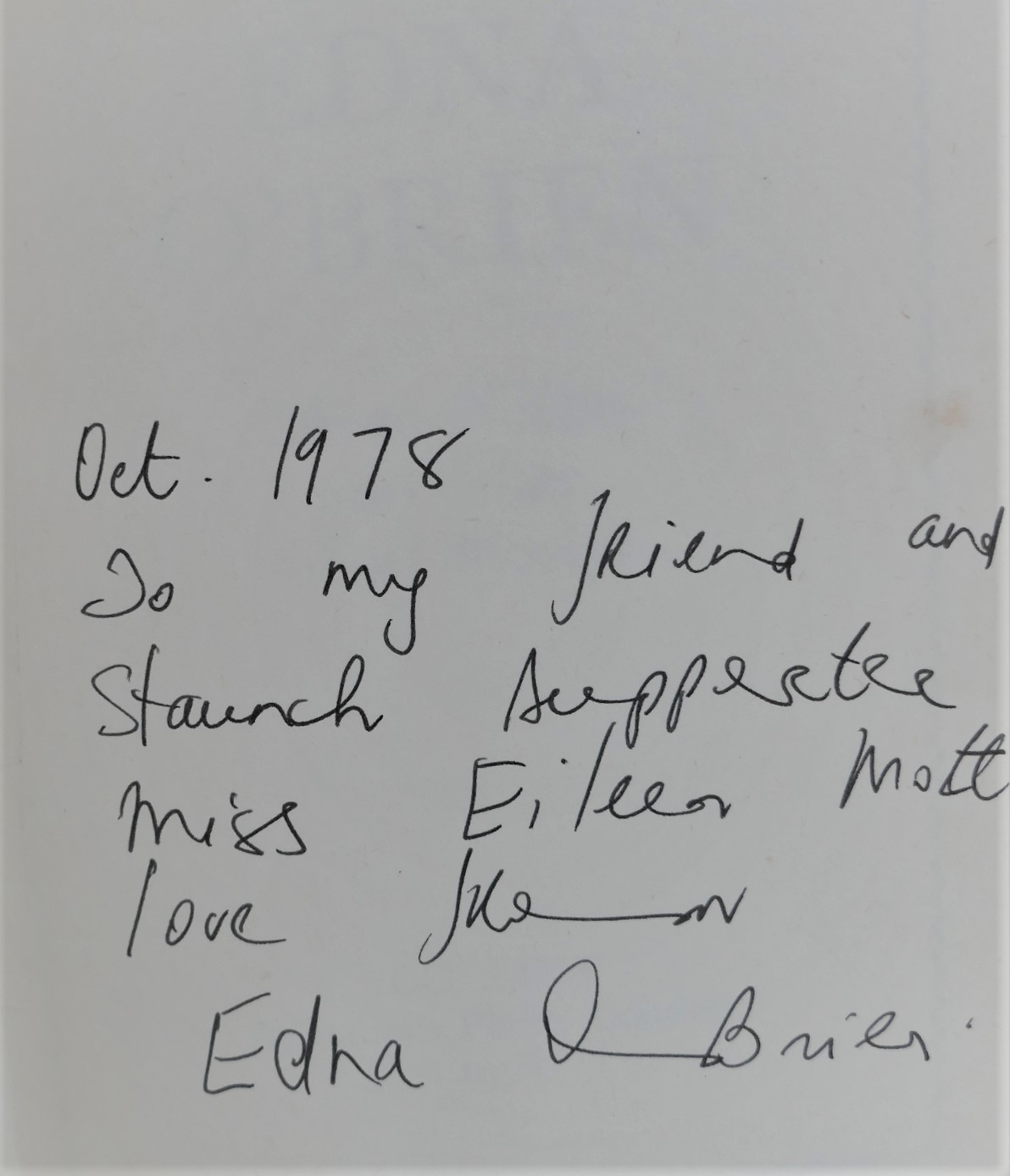Seven Novels and Other Short Stories. Inscribed Copy (1978) - Image 2