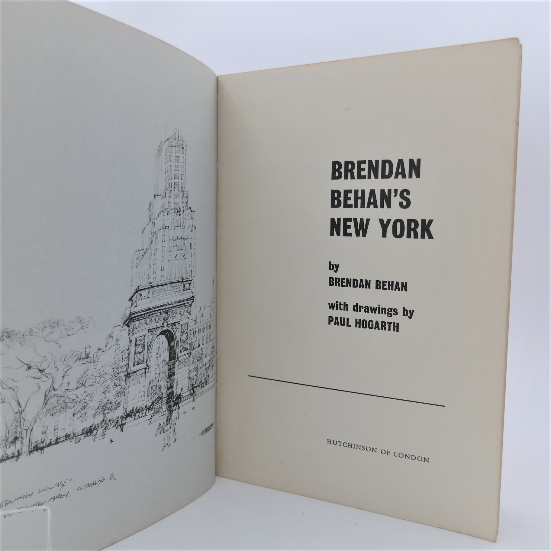Brendan Behan's New York. Proof Copy (1964) - Image 2