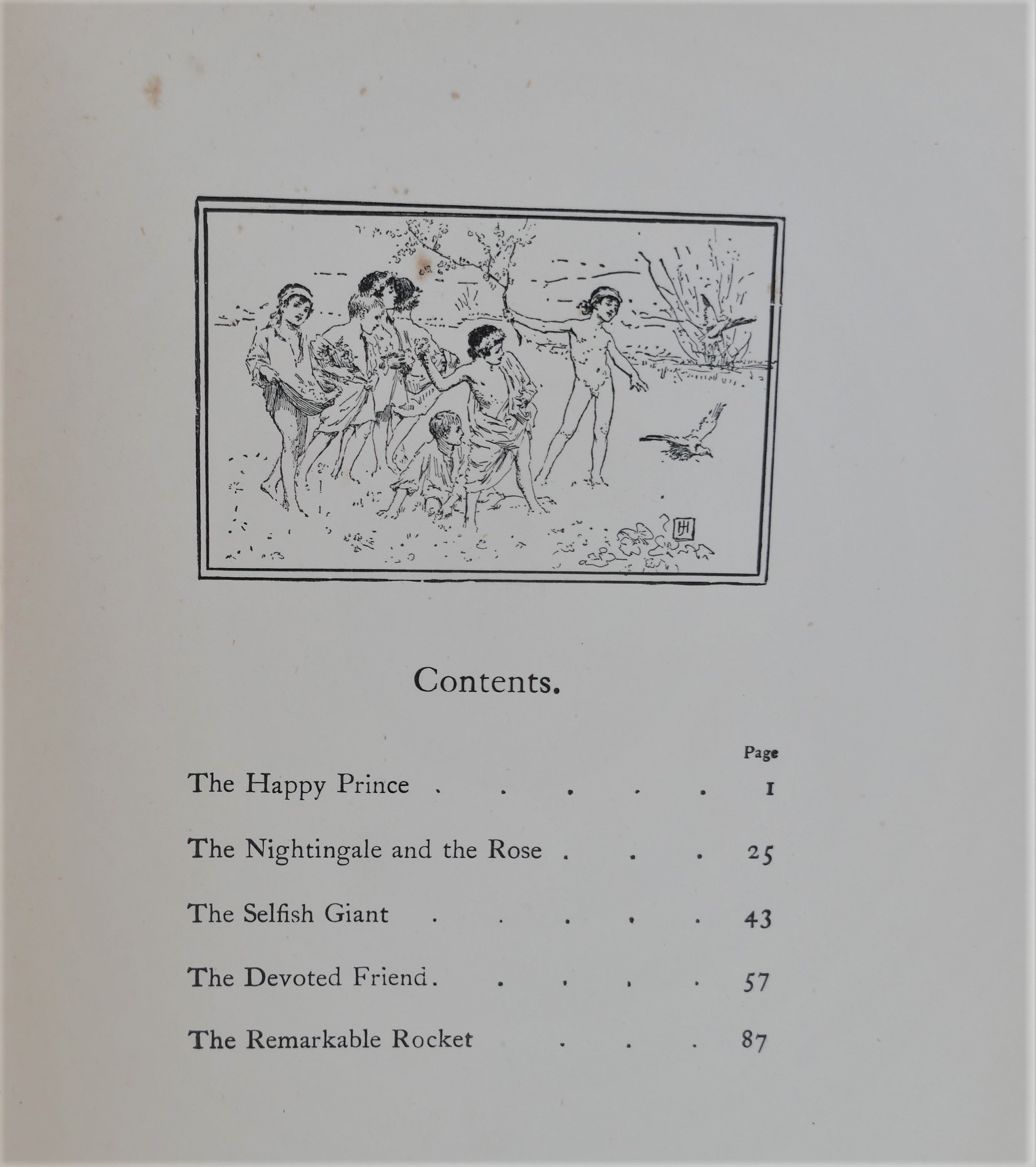 The Happy Prince and other Tales. Seventh Impression (1910) - Image 3