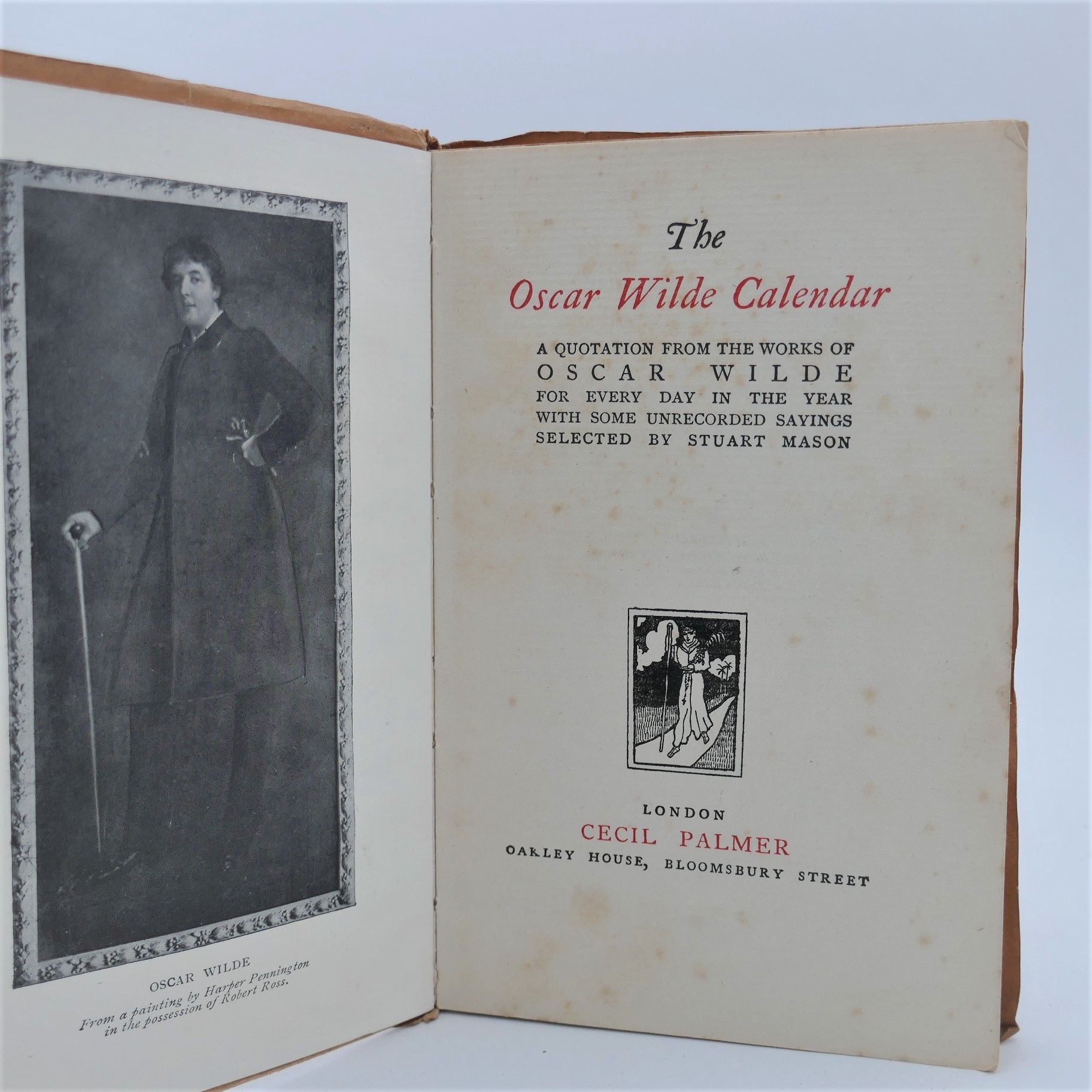 The Oscar Wilde Calendar (1921) - Image 2