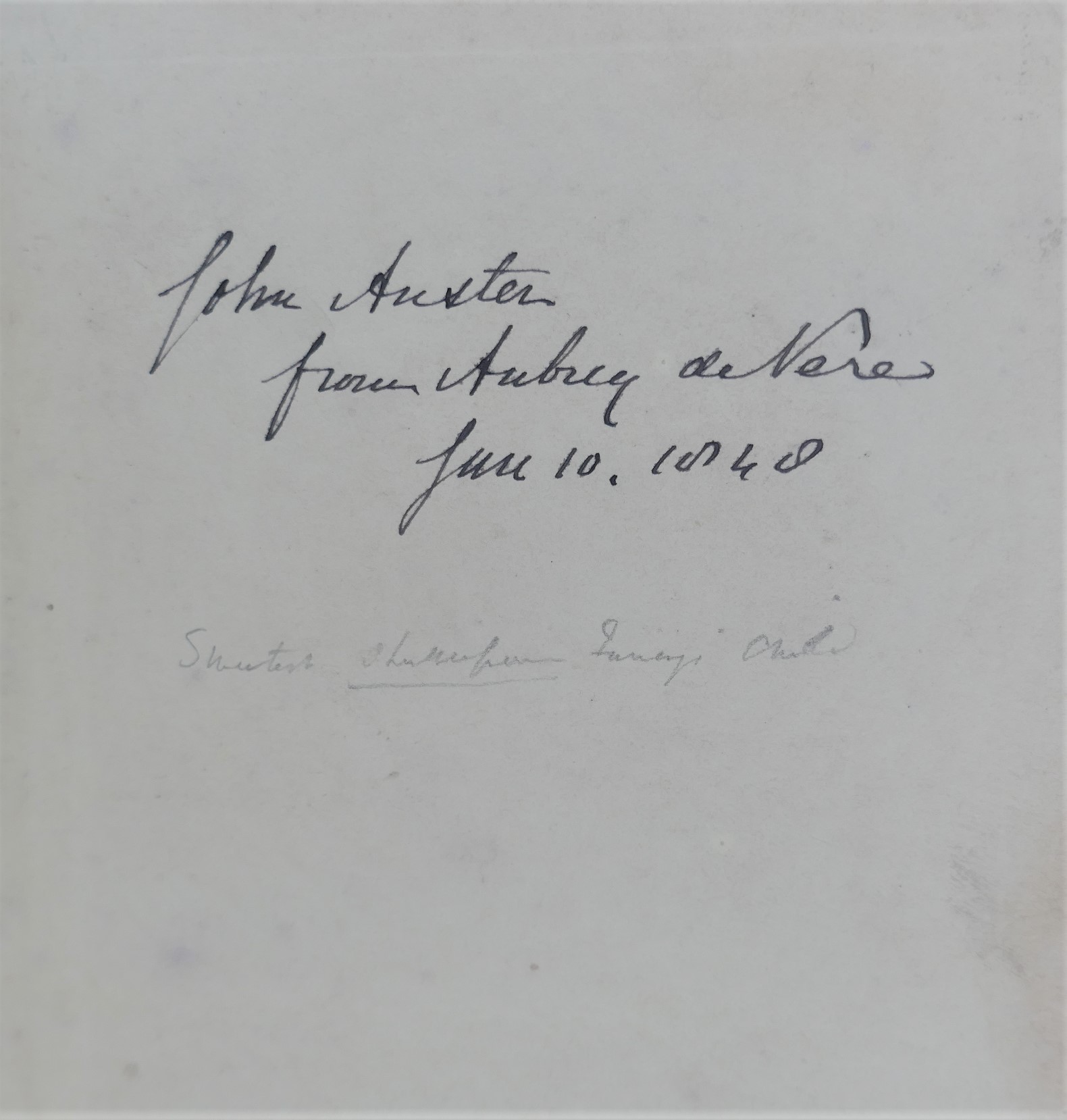 English Misrule and Irish Misdeeds. Inscribed by the Author (1848) - Image 2