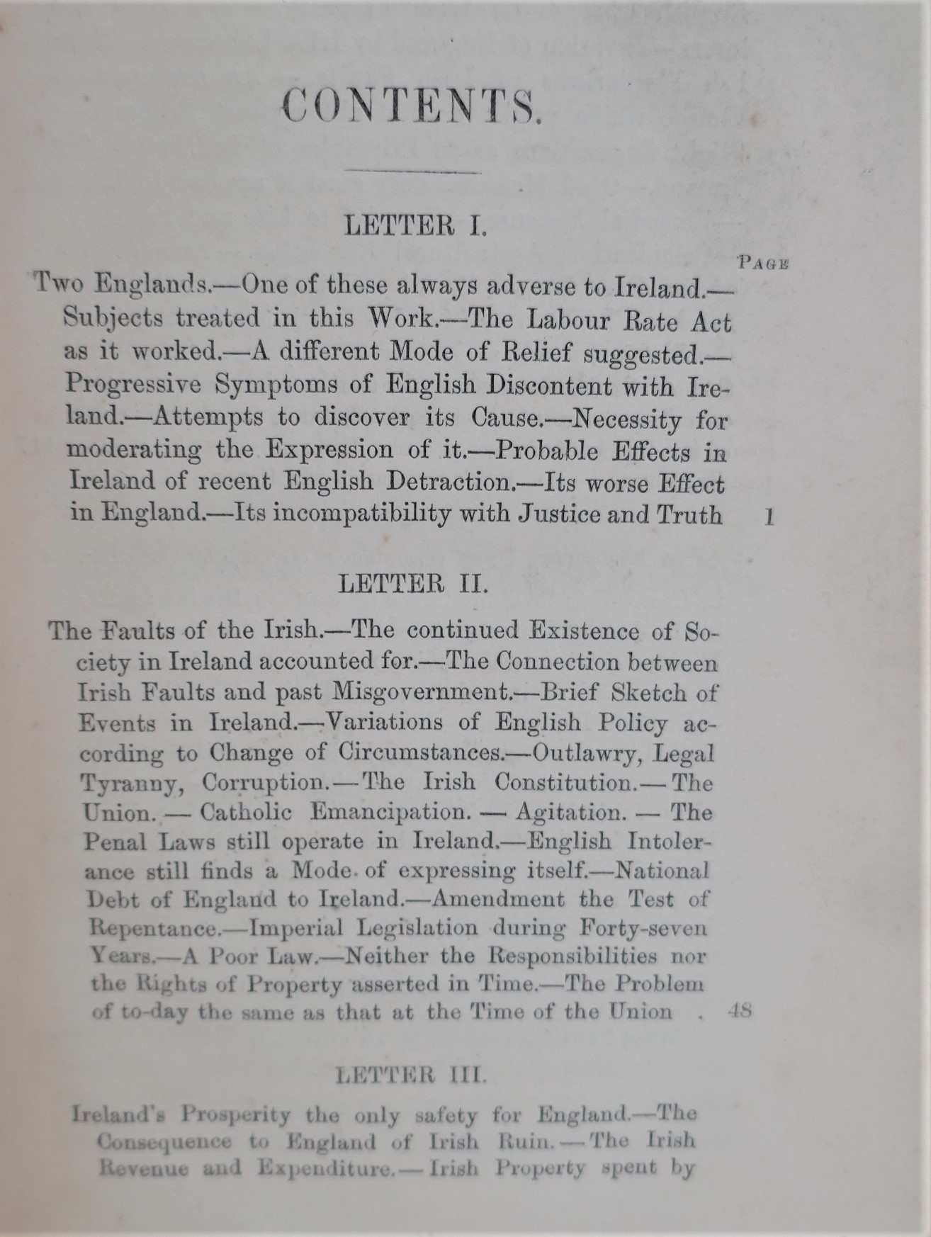 English Misrule and Irish Misdeeds. Inscribed by the Author (1848) - Image 4