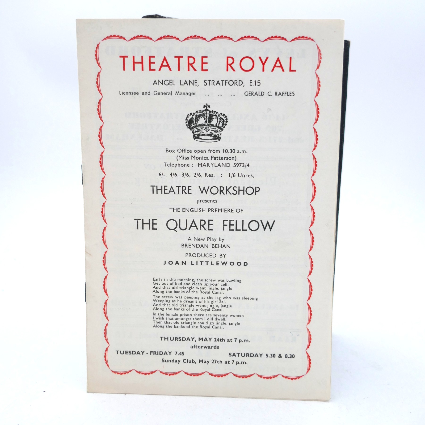 The Quare Fellow. A Comedy-Drama (1956) - Image 3