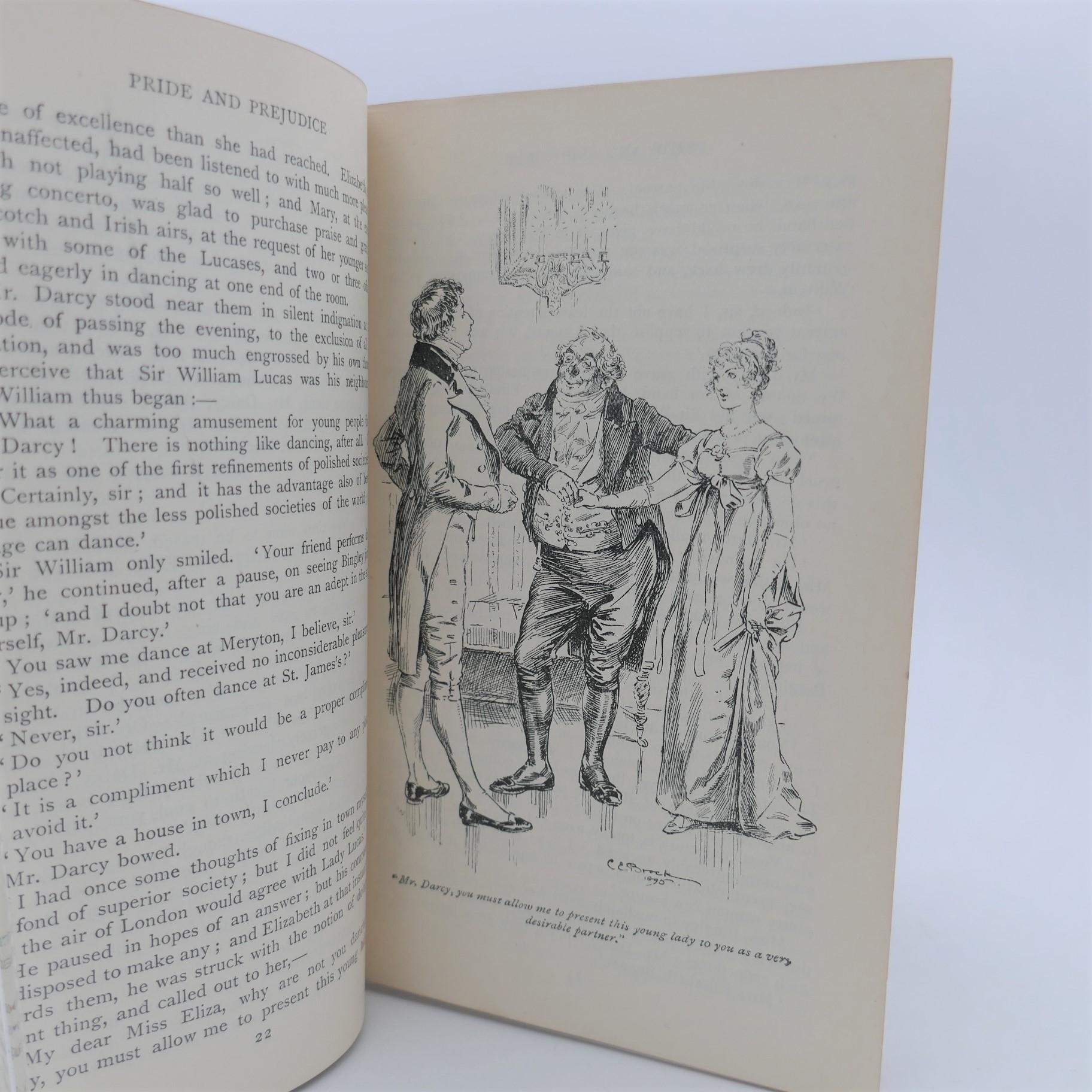 Pride and Prejudice. Illustrated by Charles E. Brock (1926) - Image 3