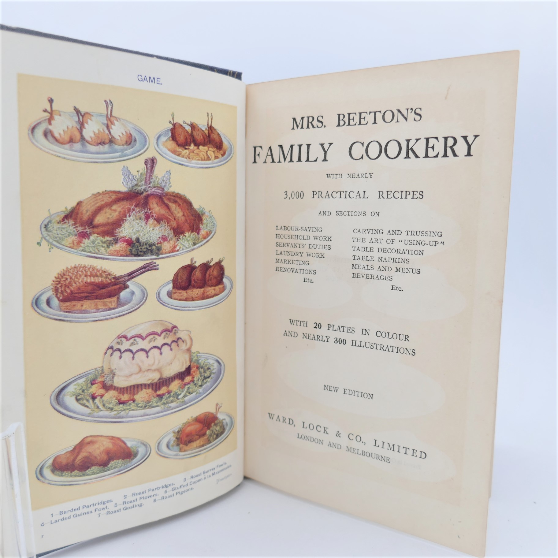 Mrs. Beeton's Family Cookery (1920) - Image 2