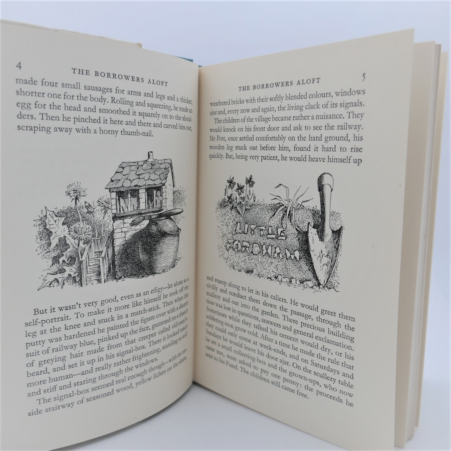 The Borrowers Aloft. Illustrated by Diana Stanley (1961) - Image 3