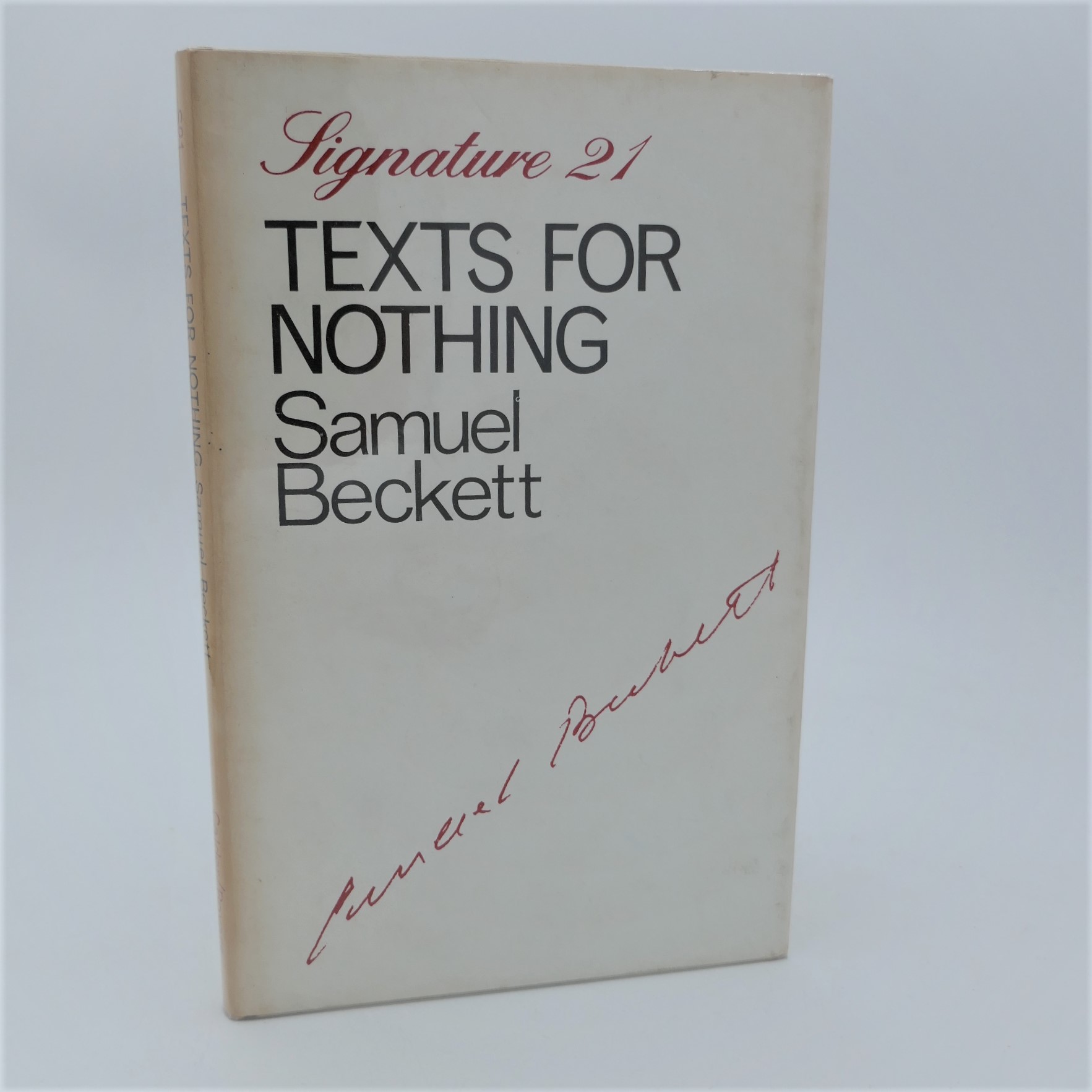 Texts for Nothing (1974)