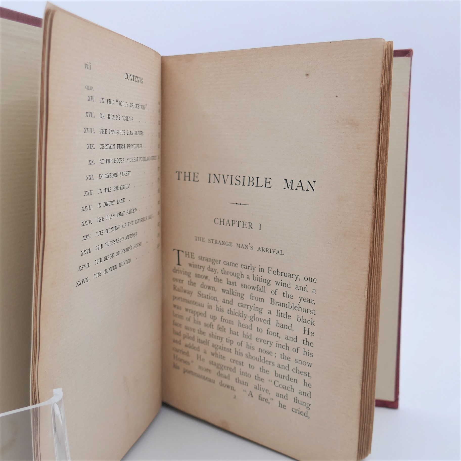 The Invisible Man. First Edition (1897) - Image 3