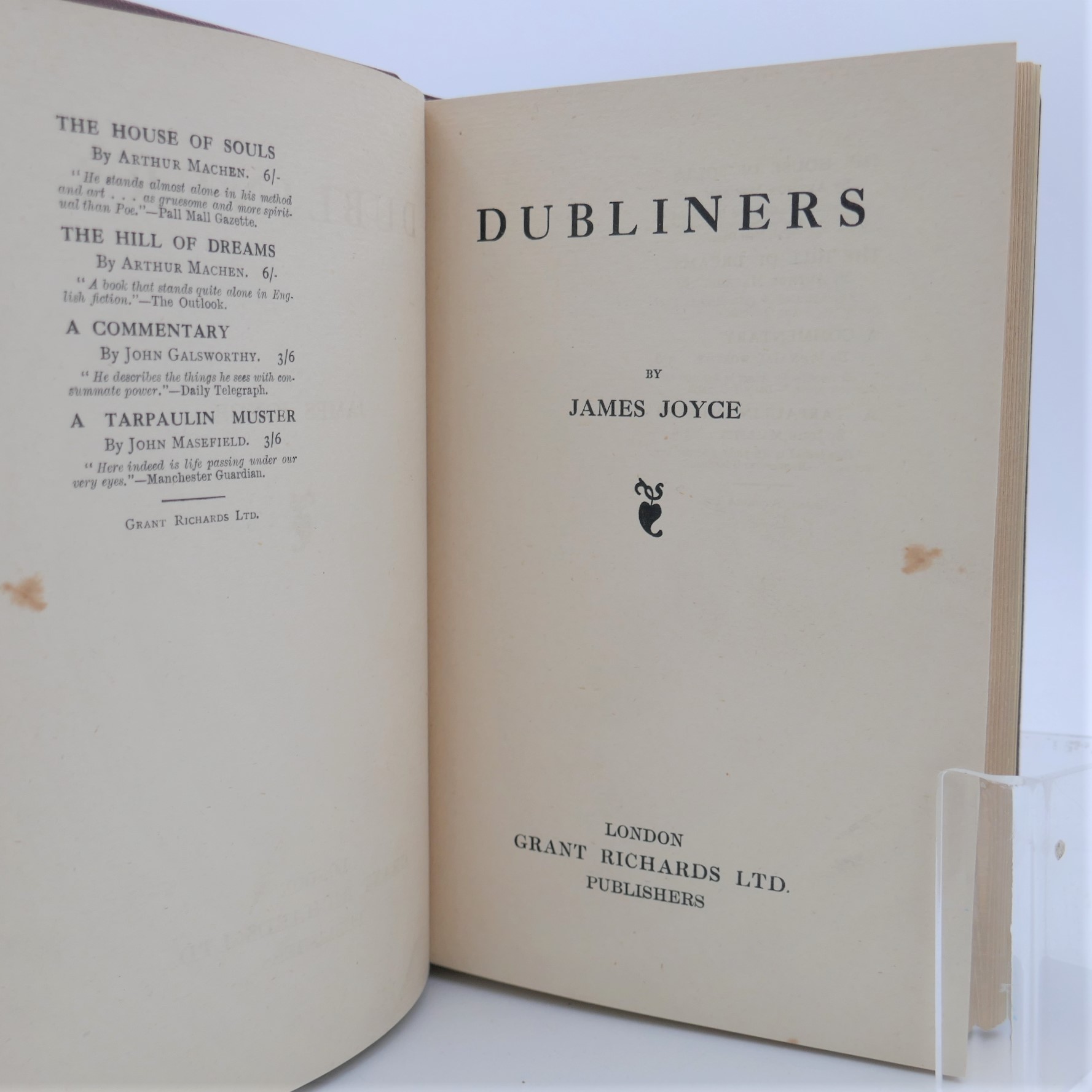 Dubliners. First Edition (1914) - Image 4