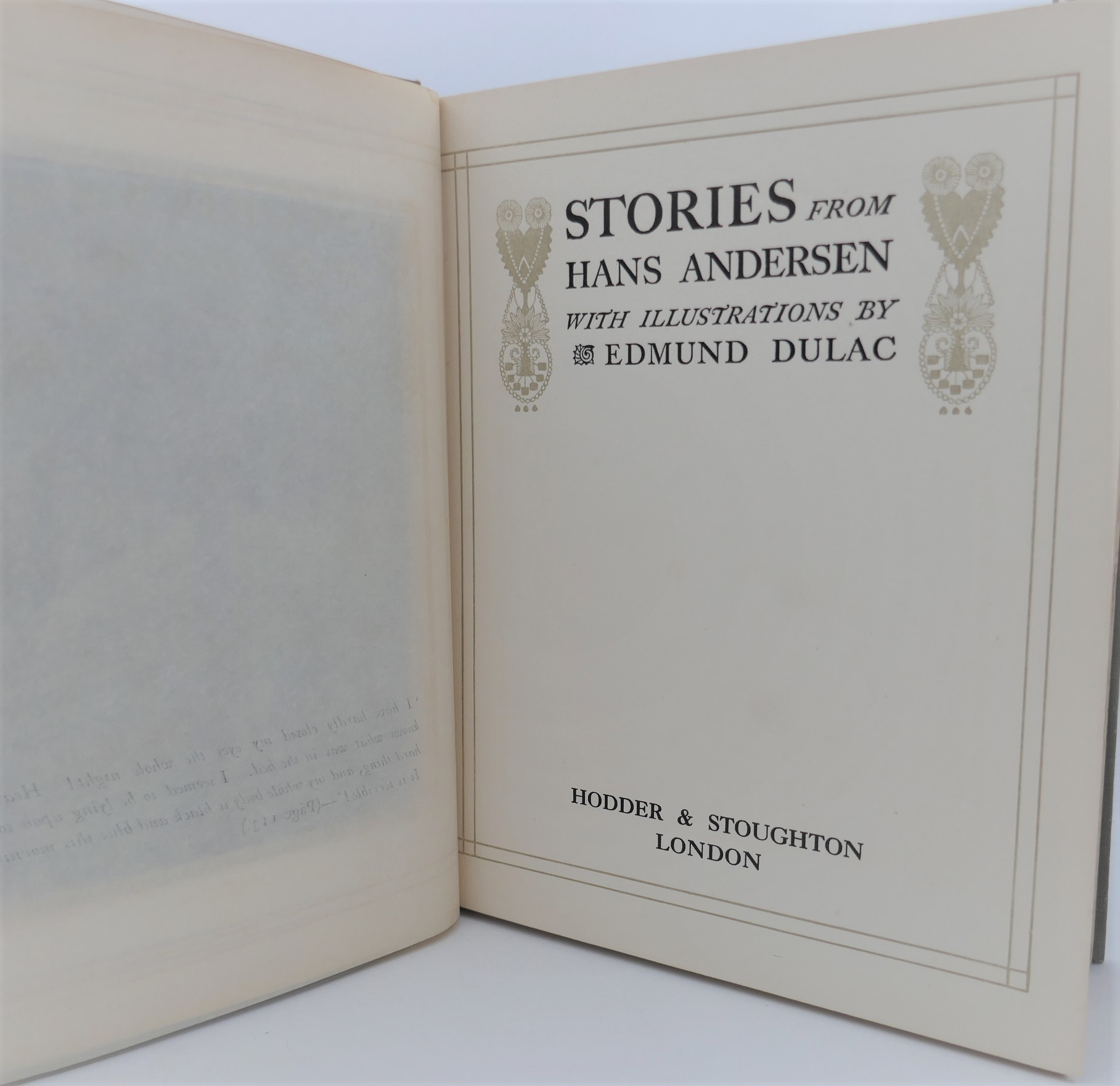 Stories From Hans Andersen. Illustrated by Edmund Dulac (1911) - Image 3