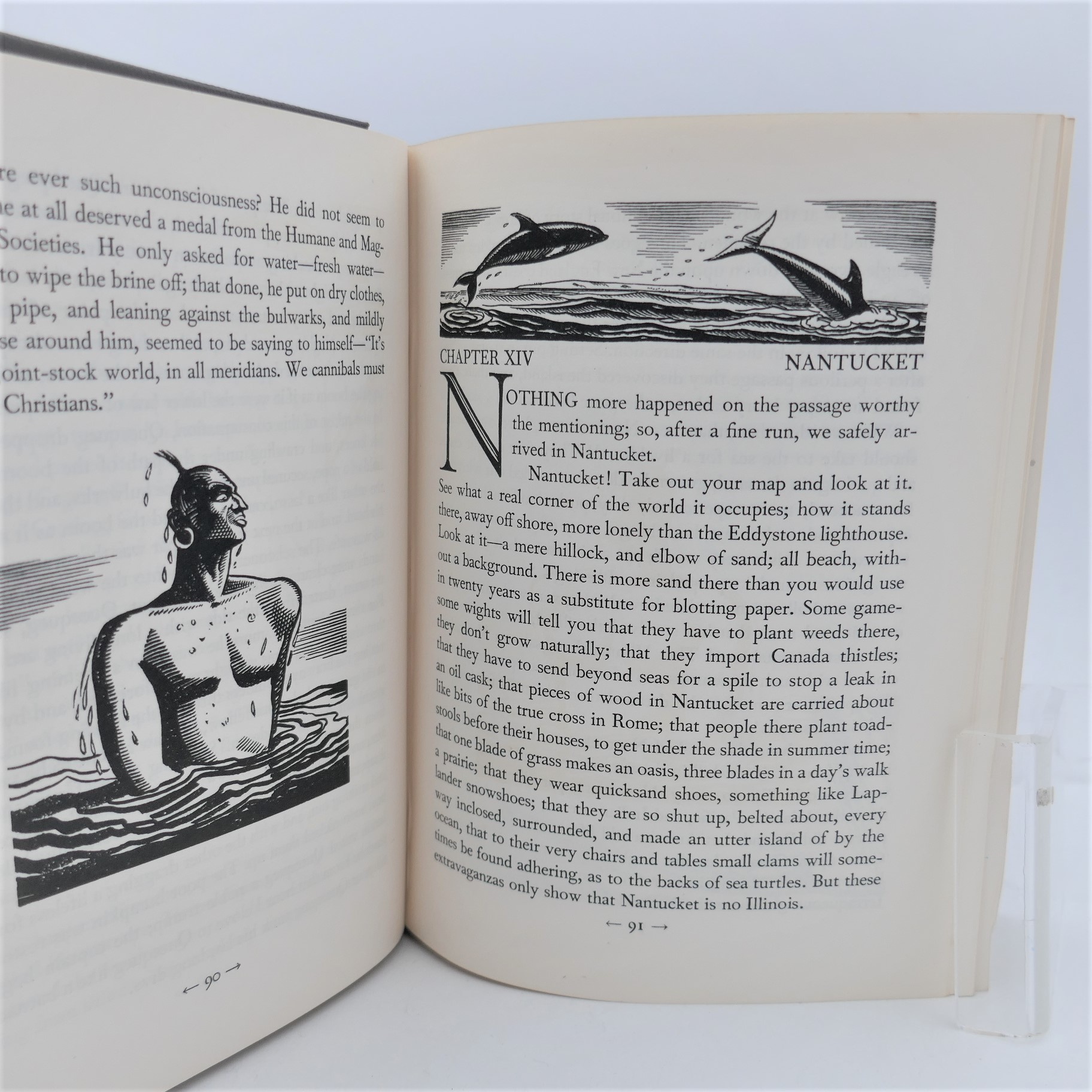 Moby Dick Or The Whale. Illustrated by Rockwell Kent (1930) - Image 4