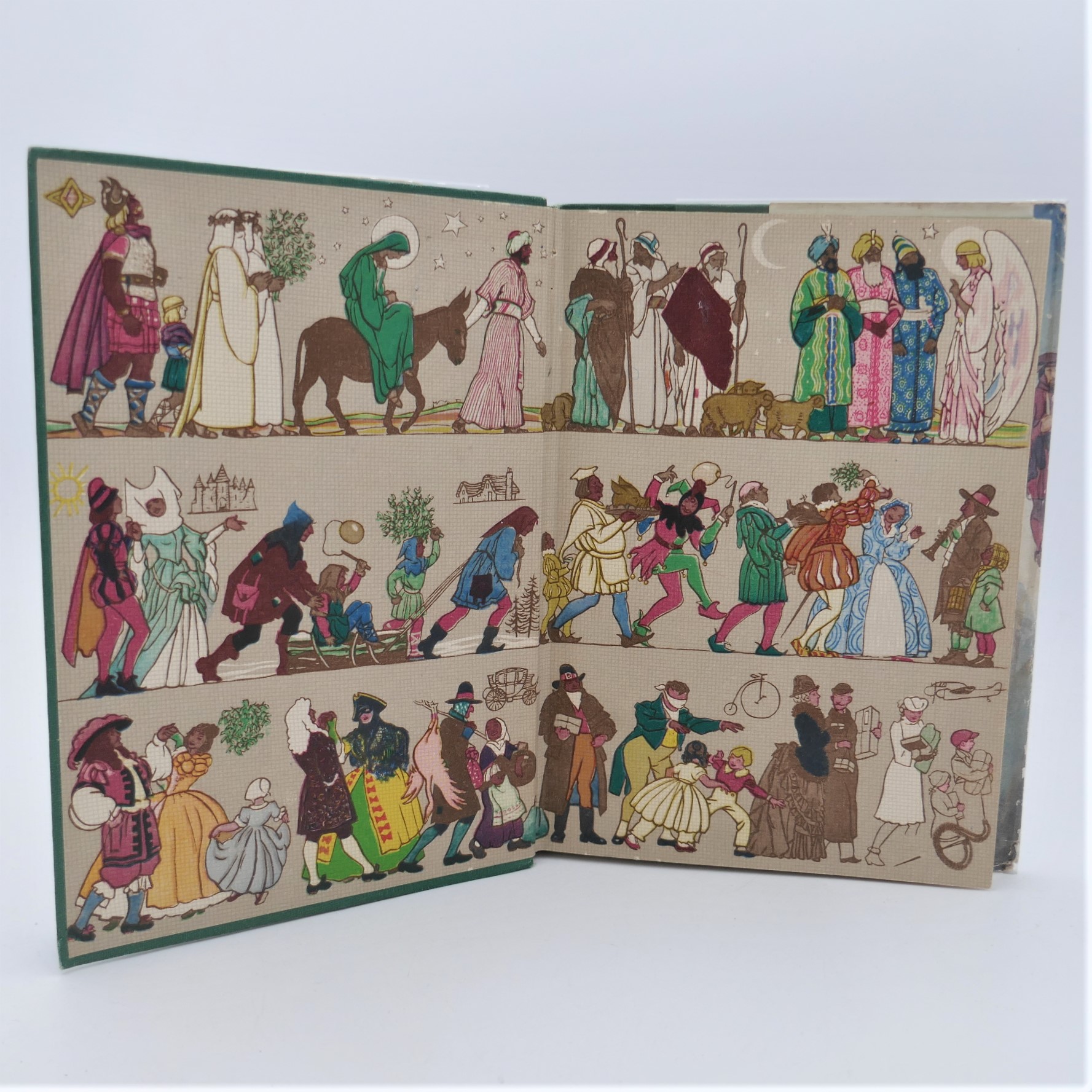 The Christmas Book. Illustrated by Treyer Evans (1944) - Image 2
