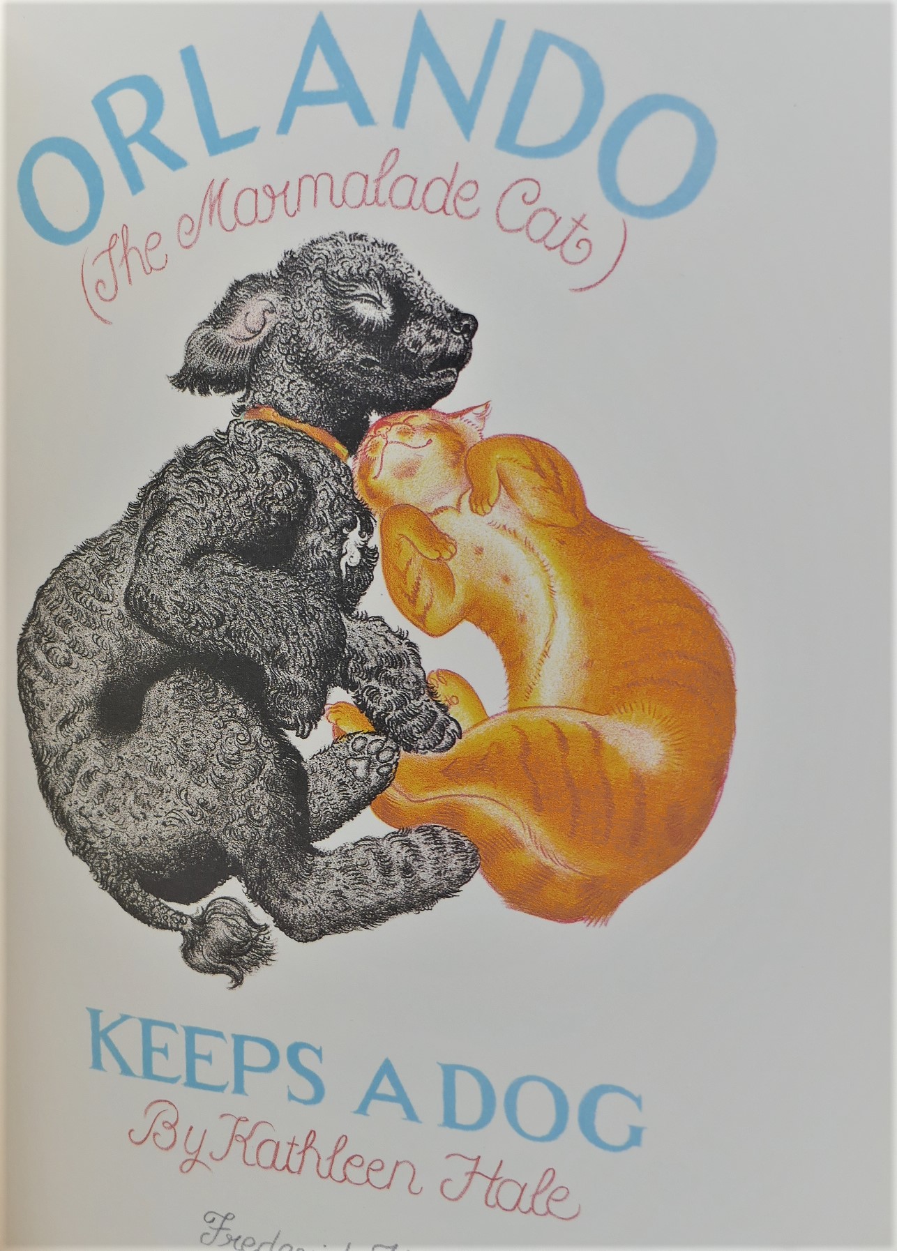 Orlando. The Marmalade Cat. Signed by the Author (1990) - Image 3