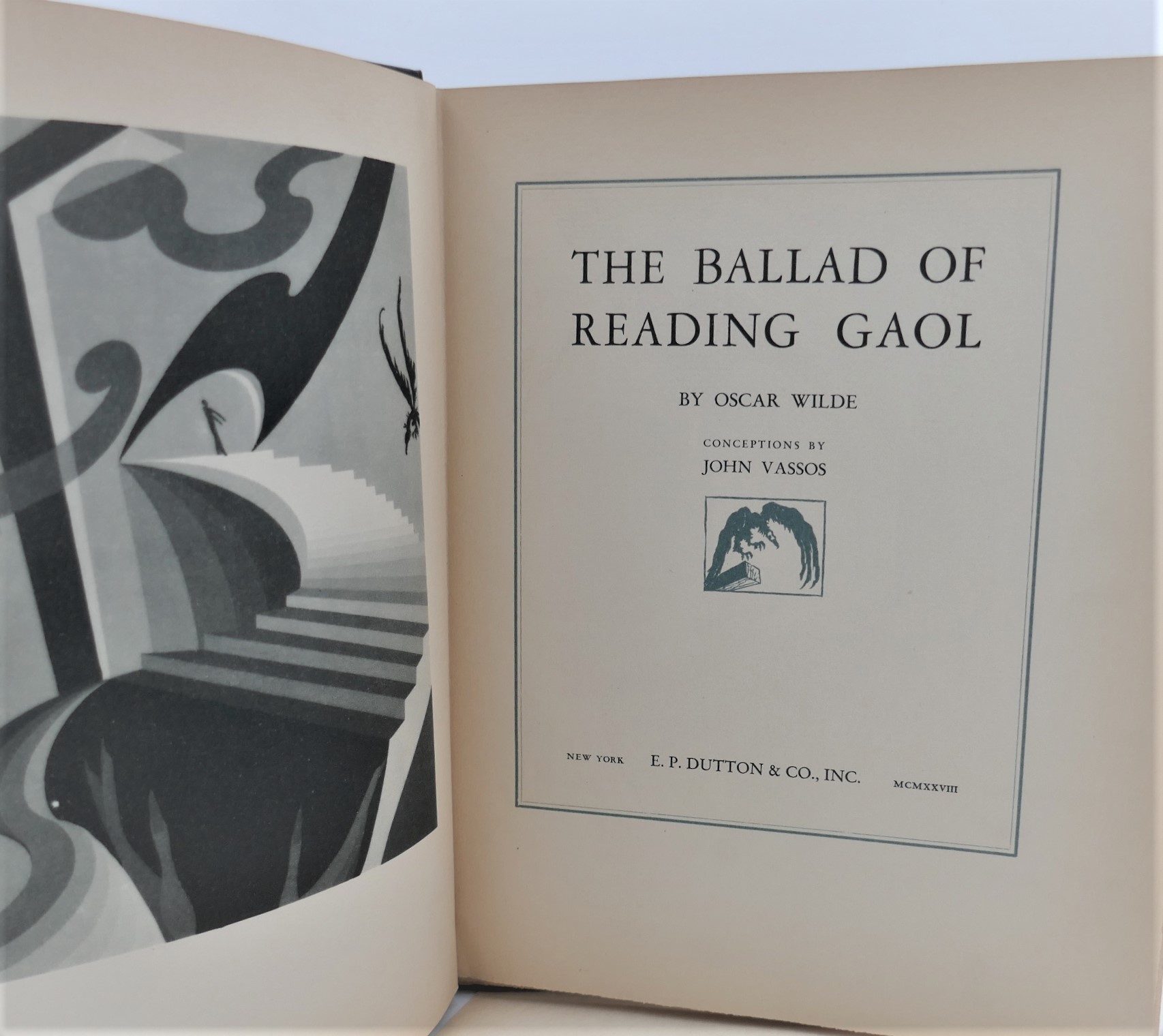 The Ballad of Reading Gaol. Illustrated by John Vassos (1928) - Image 2