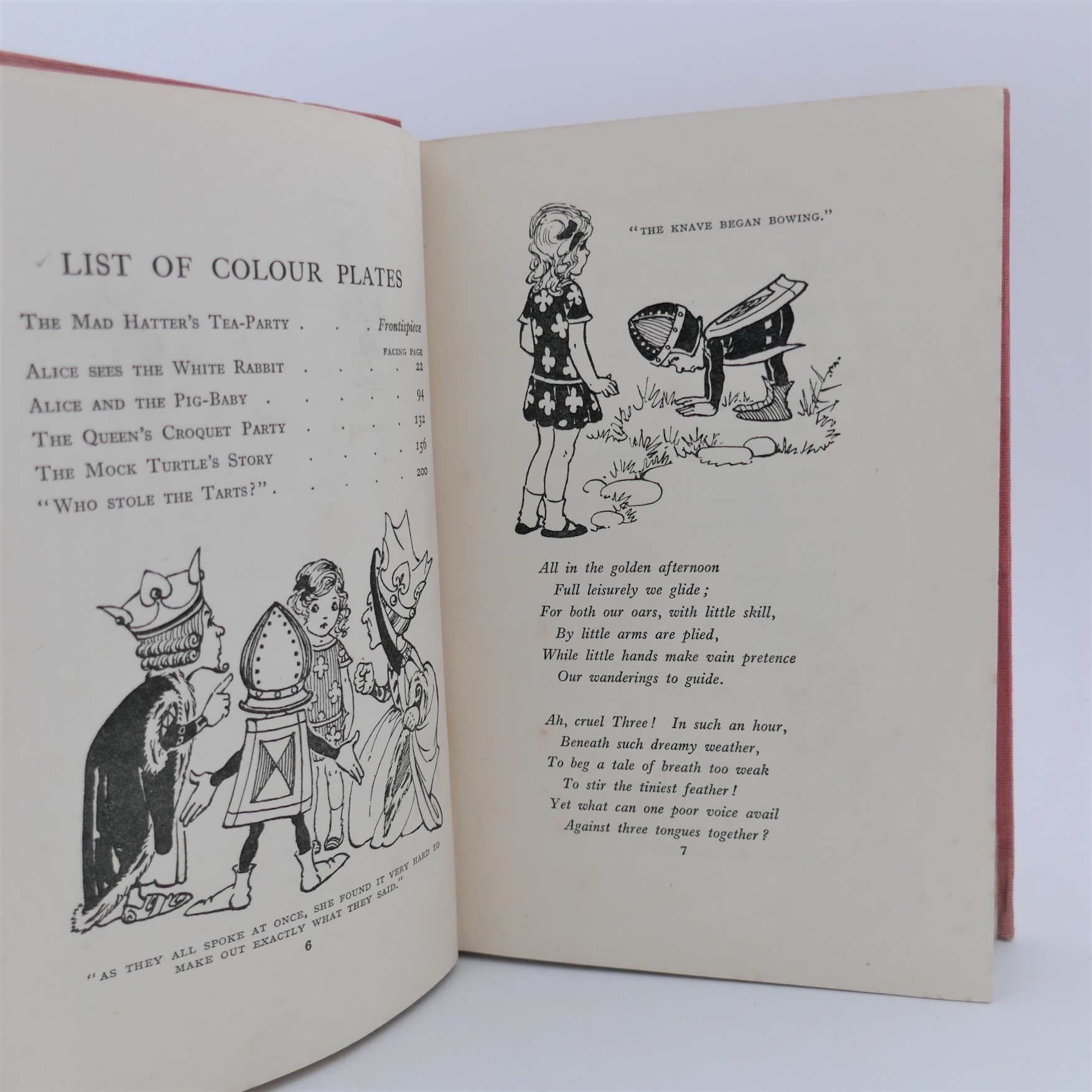 Alice in Wonderland. Illustrated by A.L. Bowley (1930) - Image 3