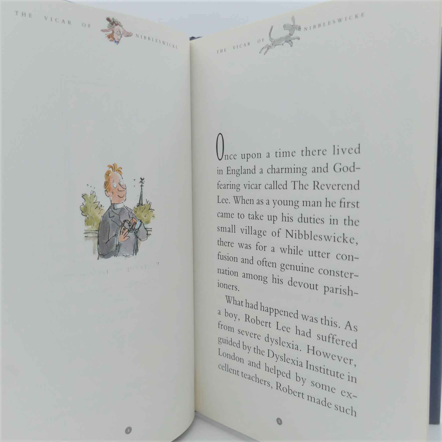 The Vicar of Nibbleswicke. Illustrated by Quentin Blake (1991) - Image 2