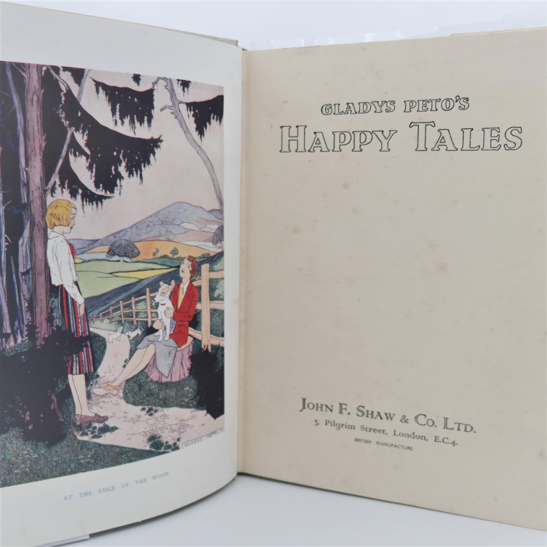 Gladys Peto's Happy Tales. Illustrated by the Author (1930) - Image 2