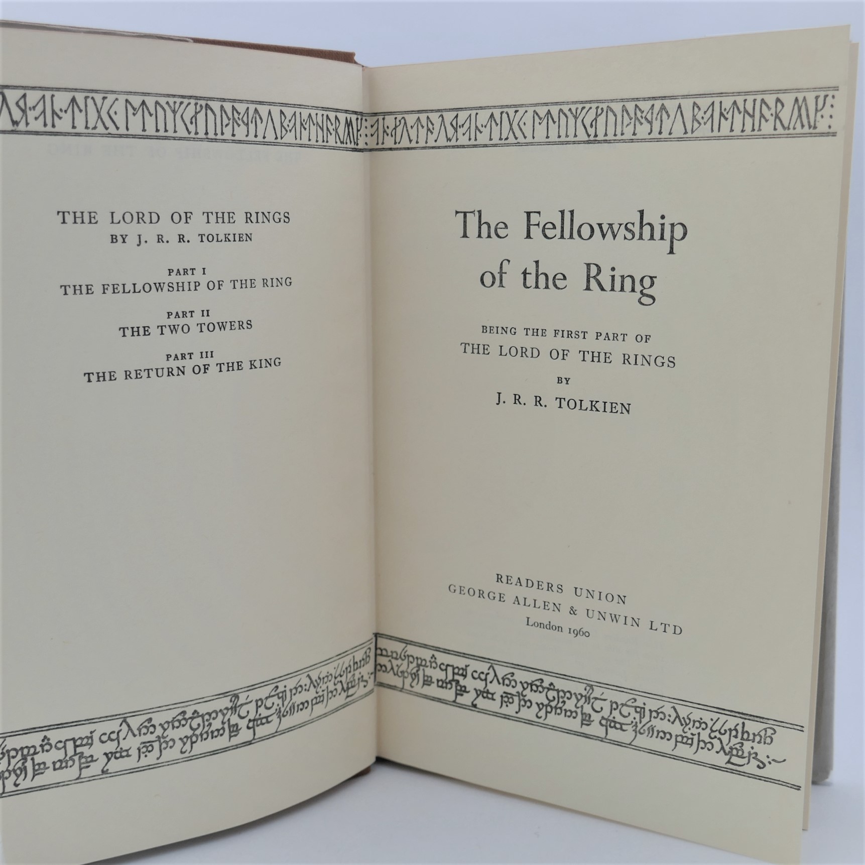 The Lord of the Rings Trilogy. Reader's Union Edition (1960) - Image 3