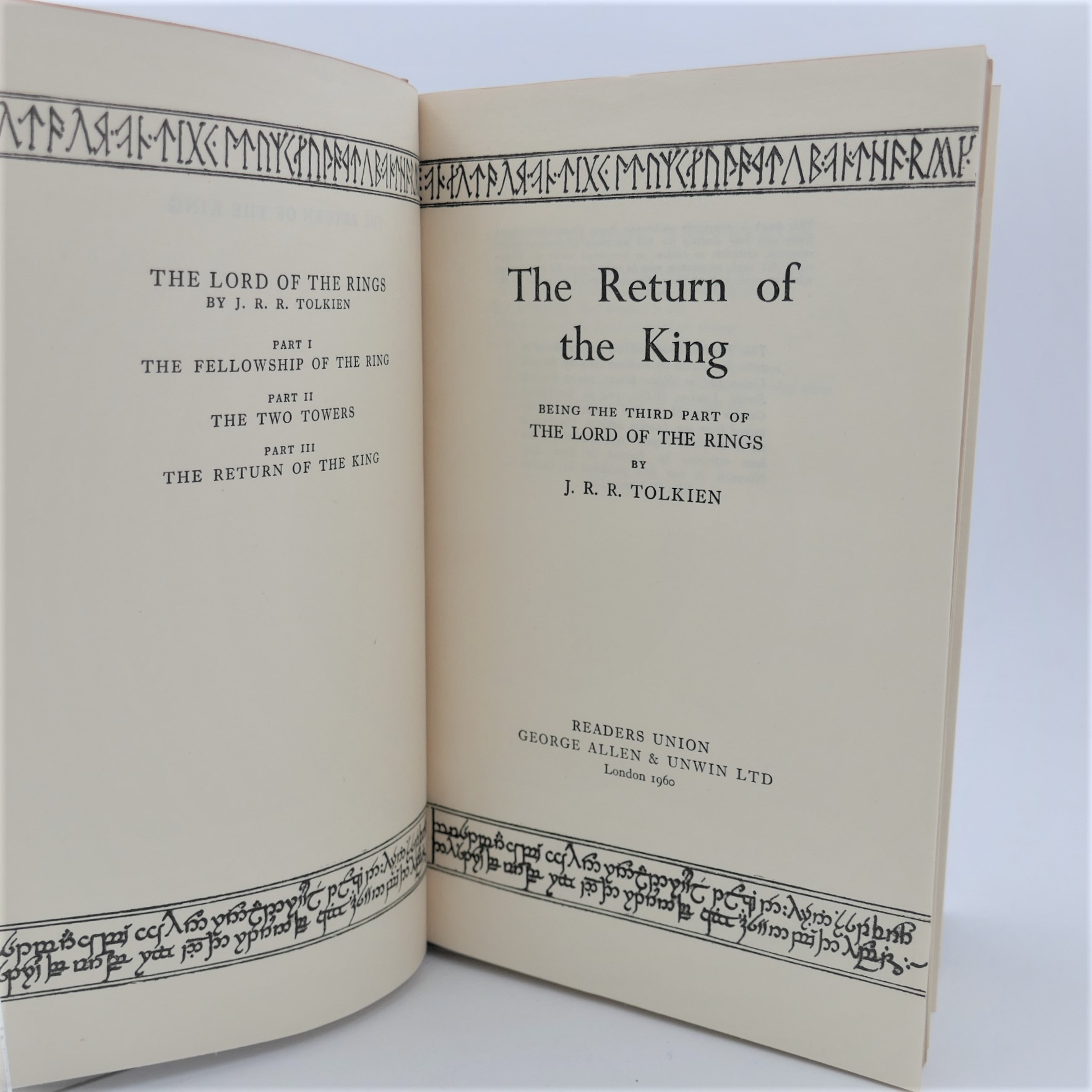 The Lord of the Rings Trilogy. Reader's Union Edition (1960) - Image 7