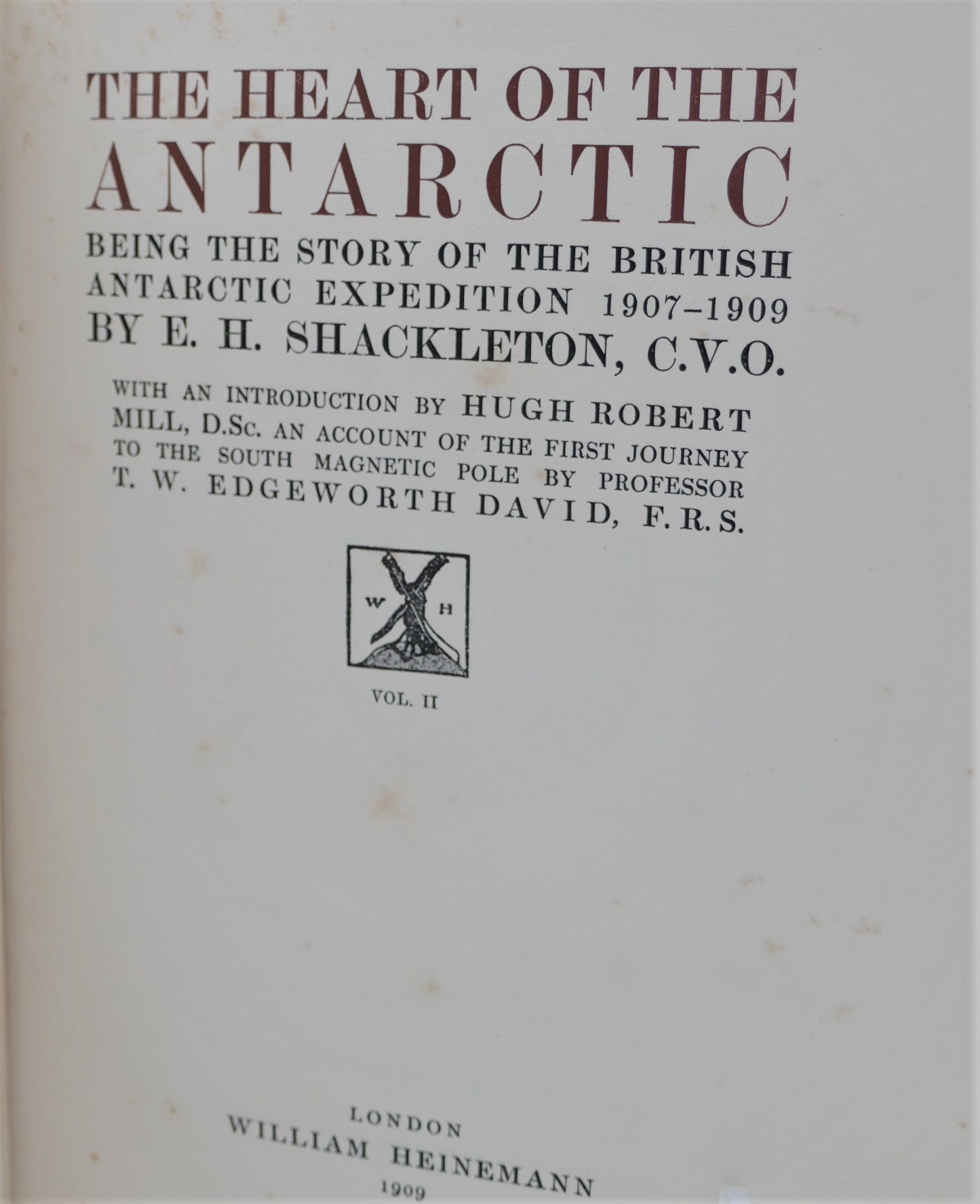 The Heart of the Antarctic. Two Volumes. First Edition (1909) - Image 8