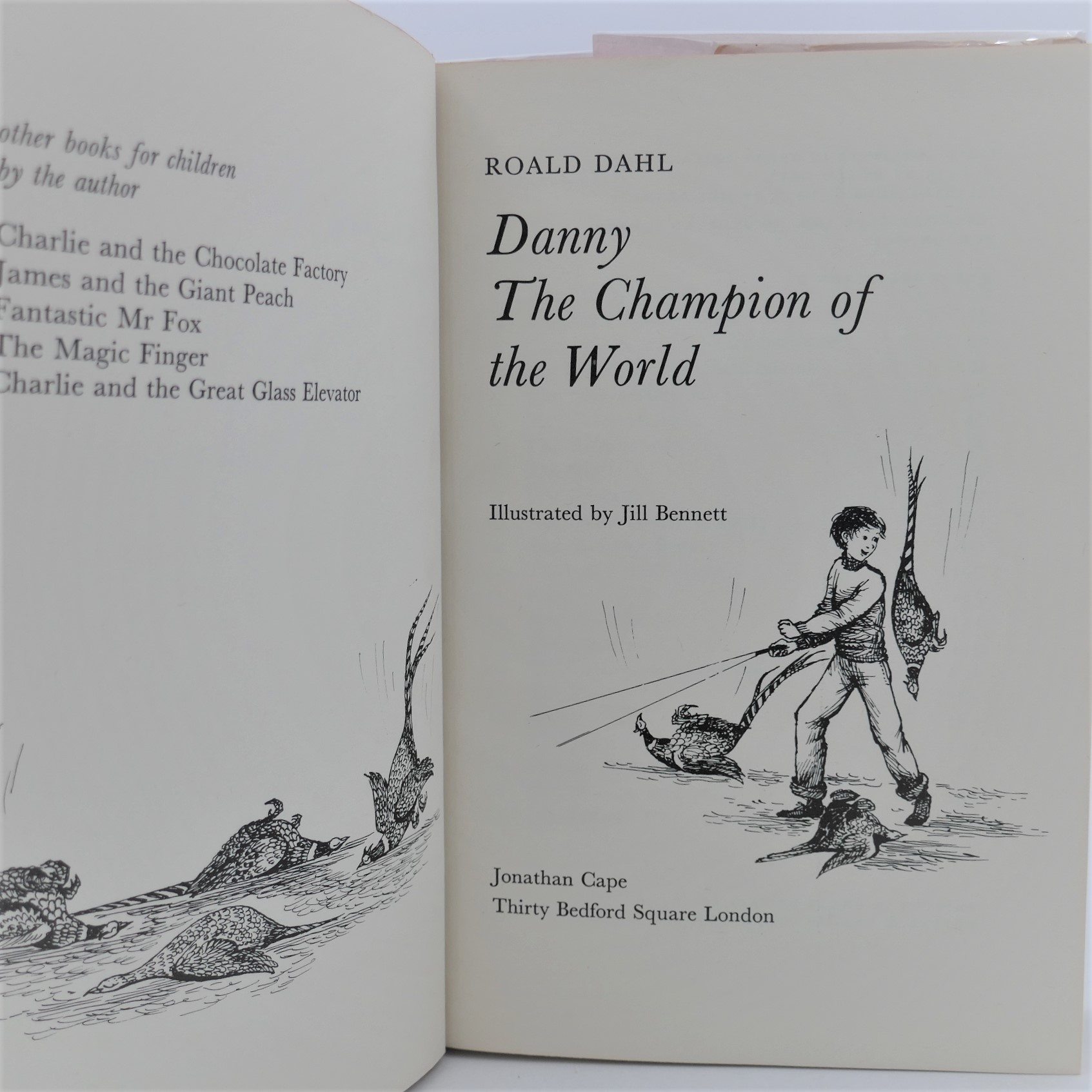 Danny. The Champion of the World. Signed by the Author (1975) - Image 4