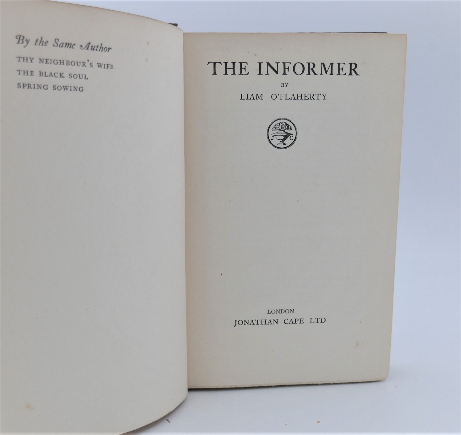 The Informer. First Edition (1925) - Image 2