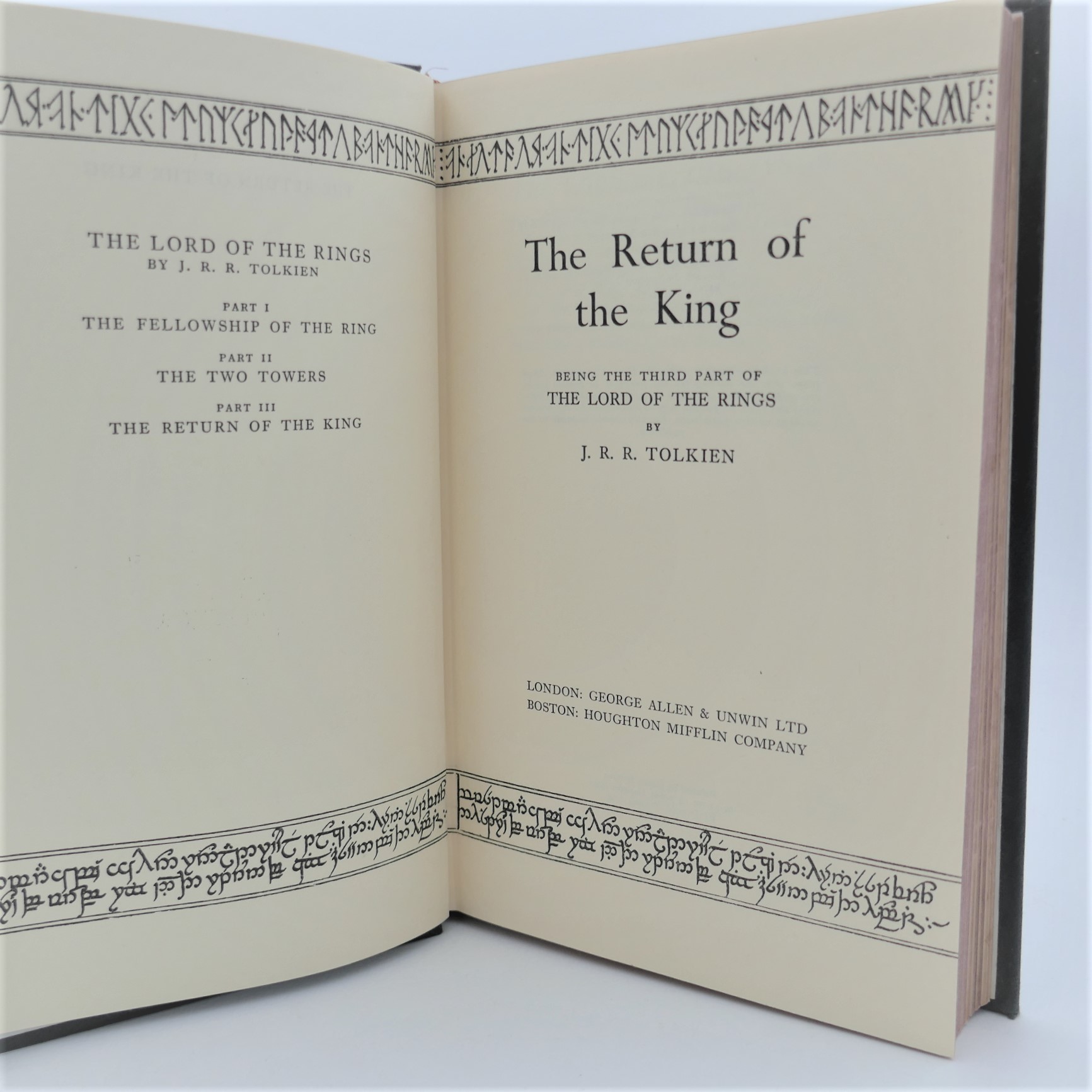 The Lord of the Rings Trilogy. First Edition Deluxe Issue (1963) - Image 7