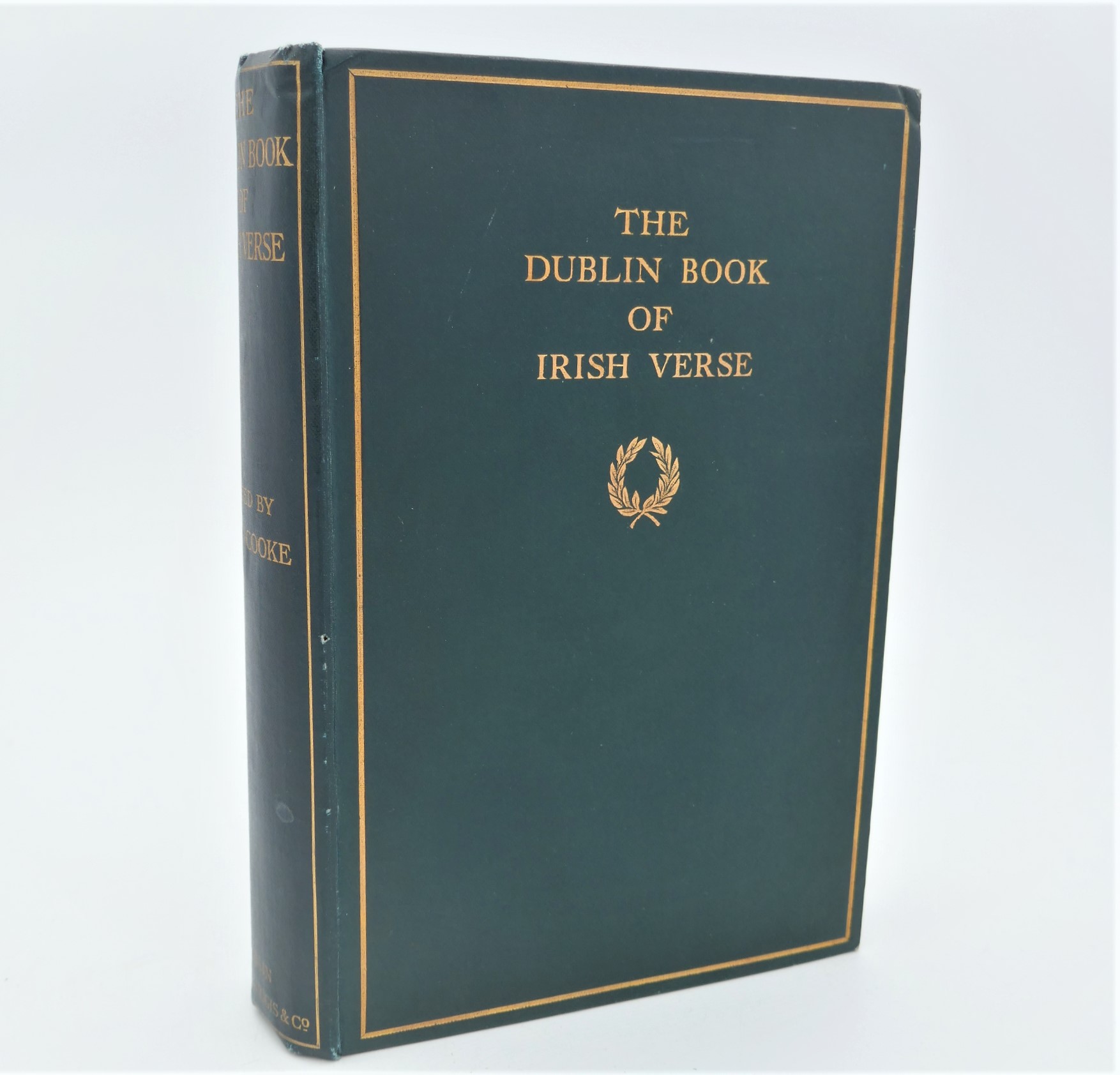 The Dublin Book of Irish Verse 1728-1909