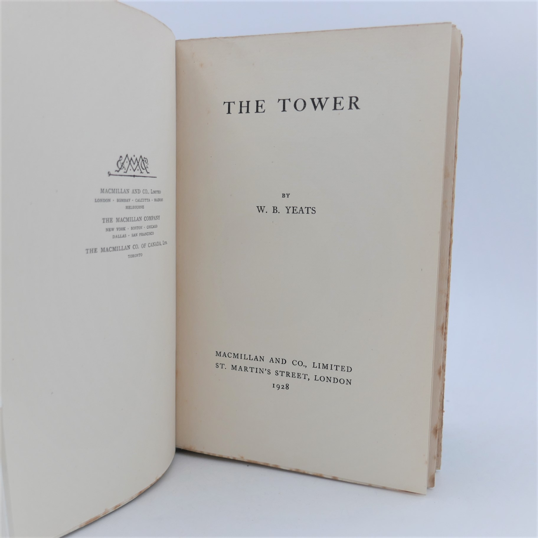 The Tower. First Edition (1928) - Image 4