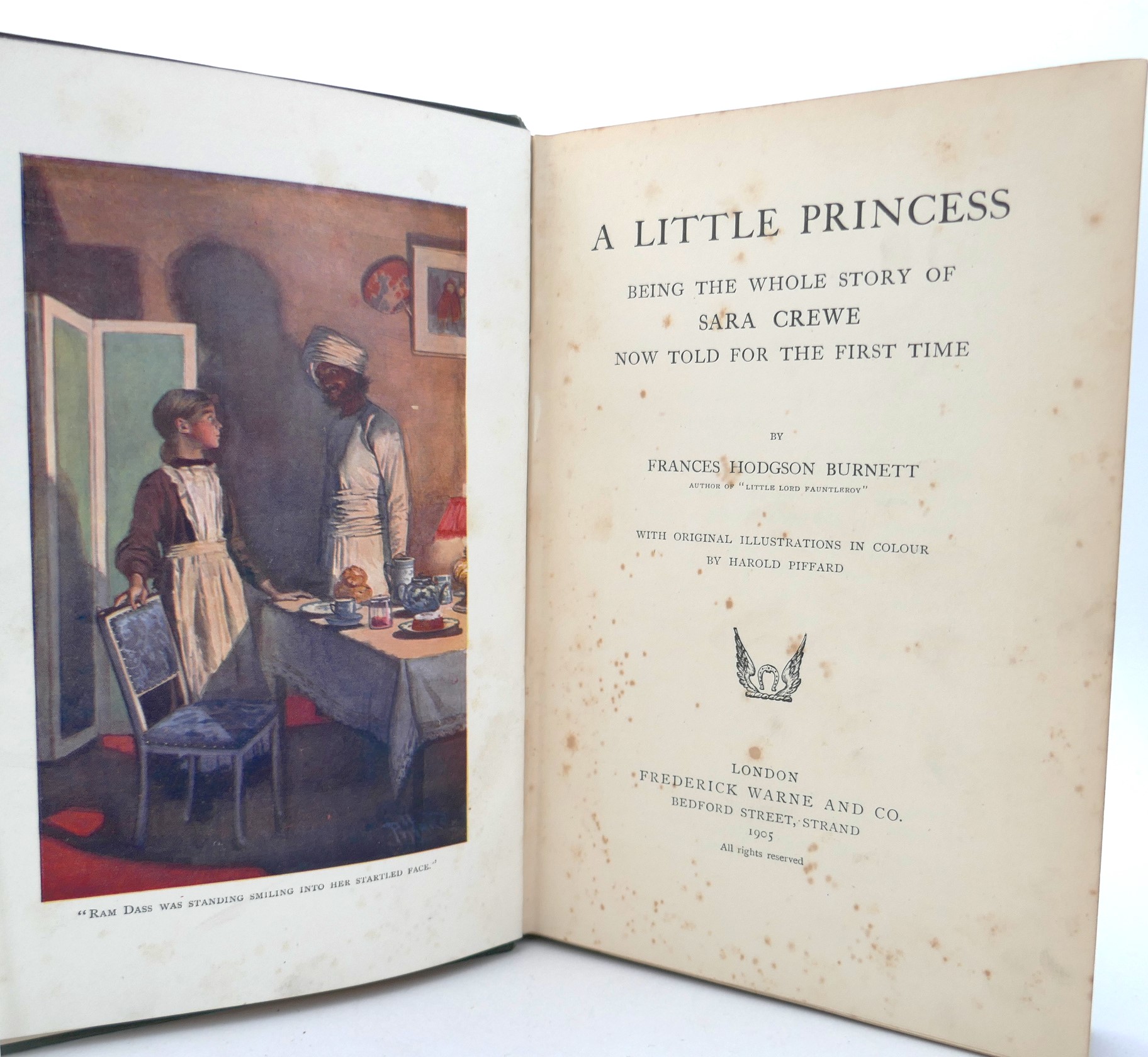 A Little Princess. Being The Whole Story of Sara Crewe (1905) - Image 3