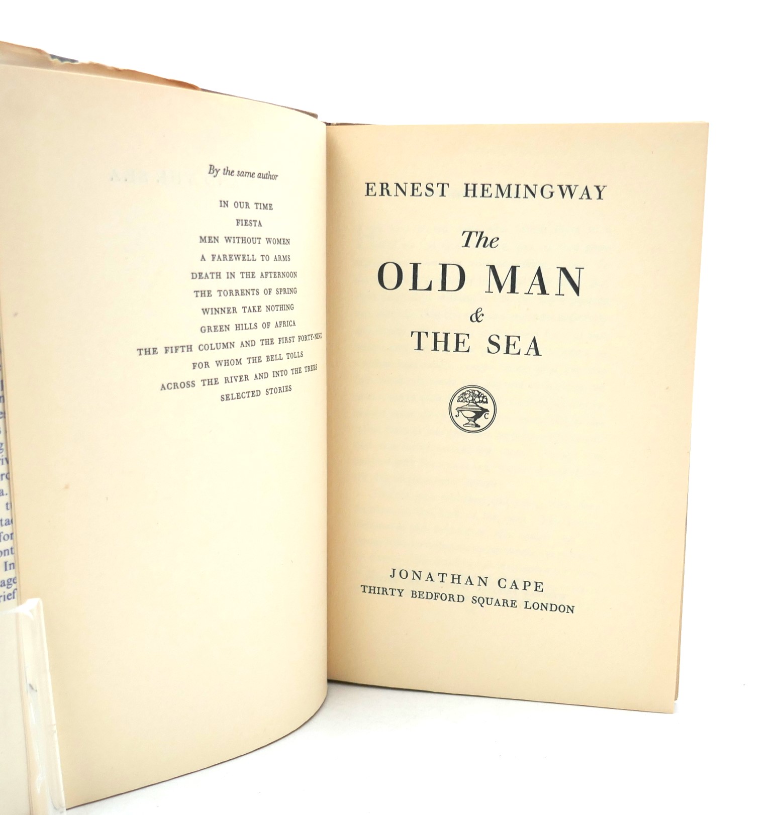 The Old Man and The Sea. First UK Edition (1952) - Image 2