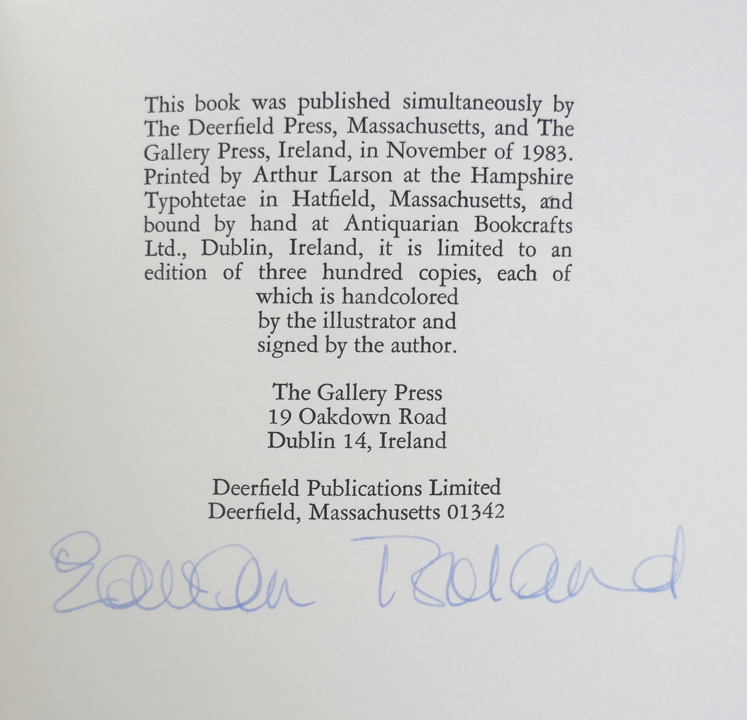 The Journey and other Poems. Limited Signed Edition (1987) - Image 5