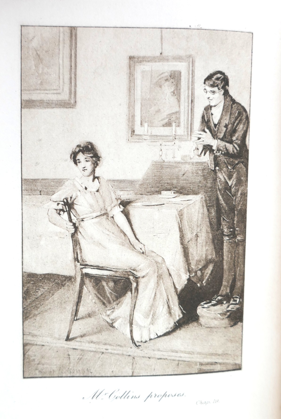 Pride & Prejudice. Illustrations by William C. Cooke (1893) - Image 5
