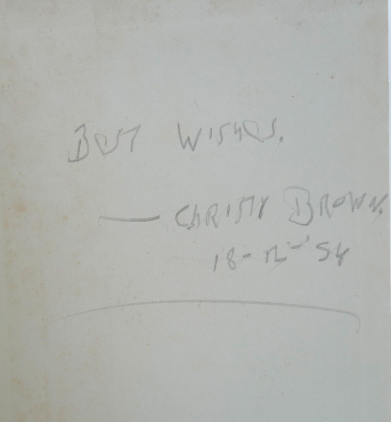 My Left Foot. Foreword by Dr. Robert Collis (1954) - Image 4