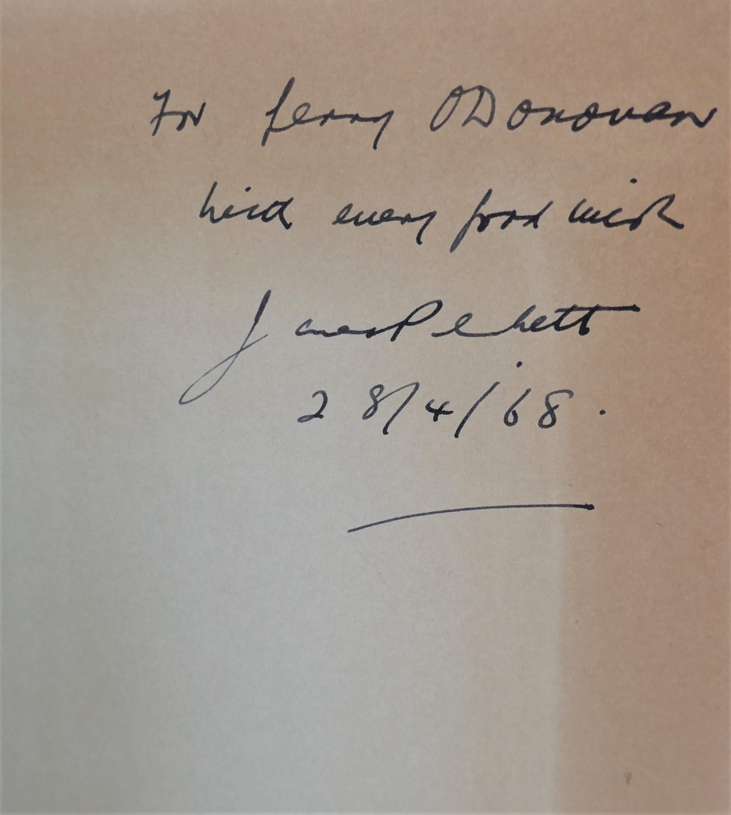 Strumpet City. First Edition. Signed by the Author (1969) - Image 2